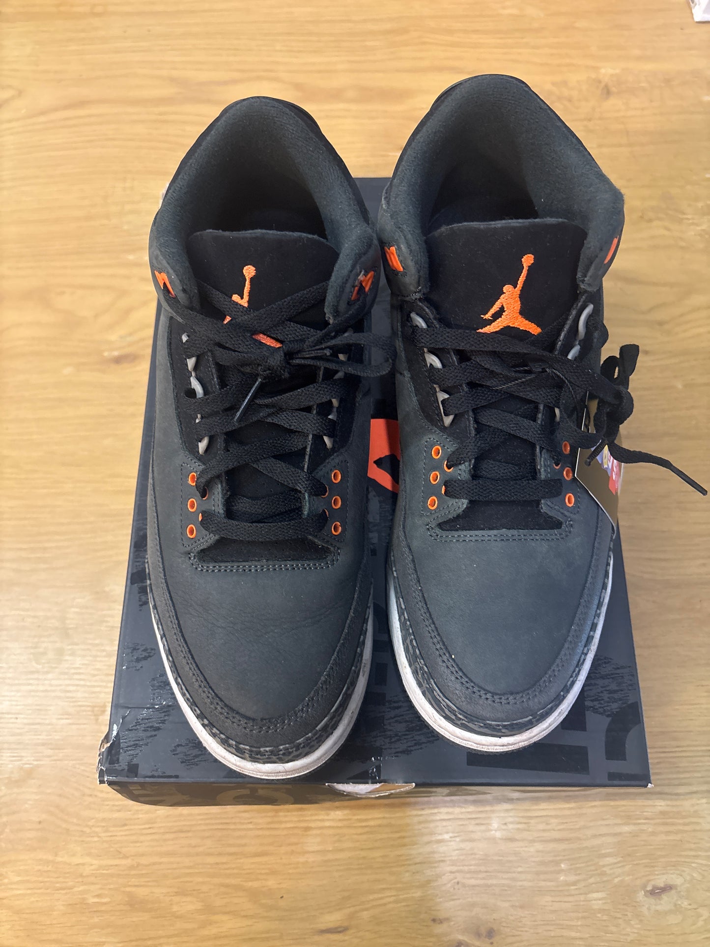 AIR JORDAN 3 RETRO FEAR PACK USED SIZE 11