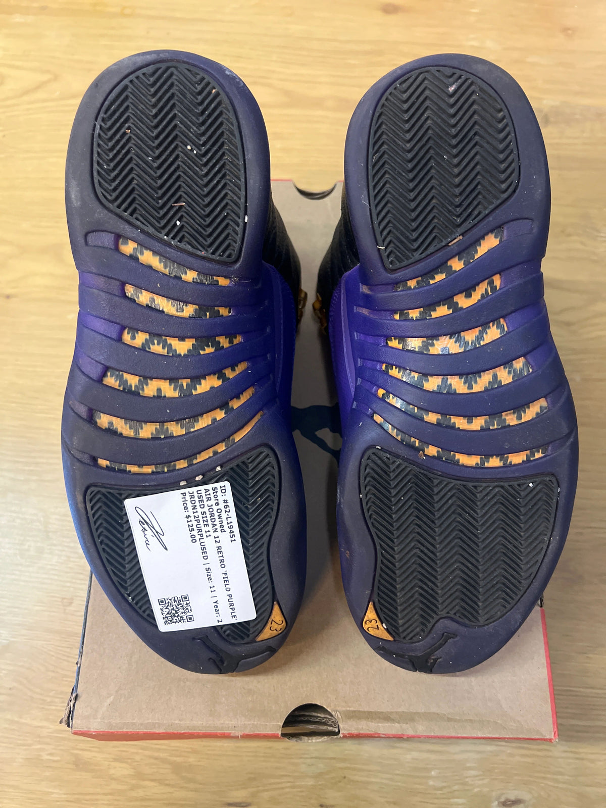 Jordan 12 Retro Field Purple - Pre-Owned