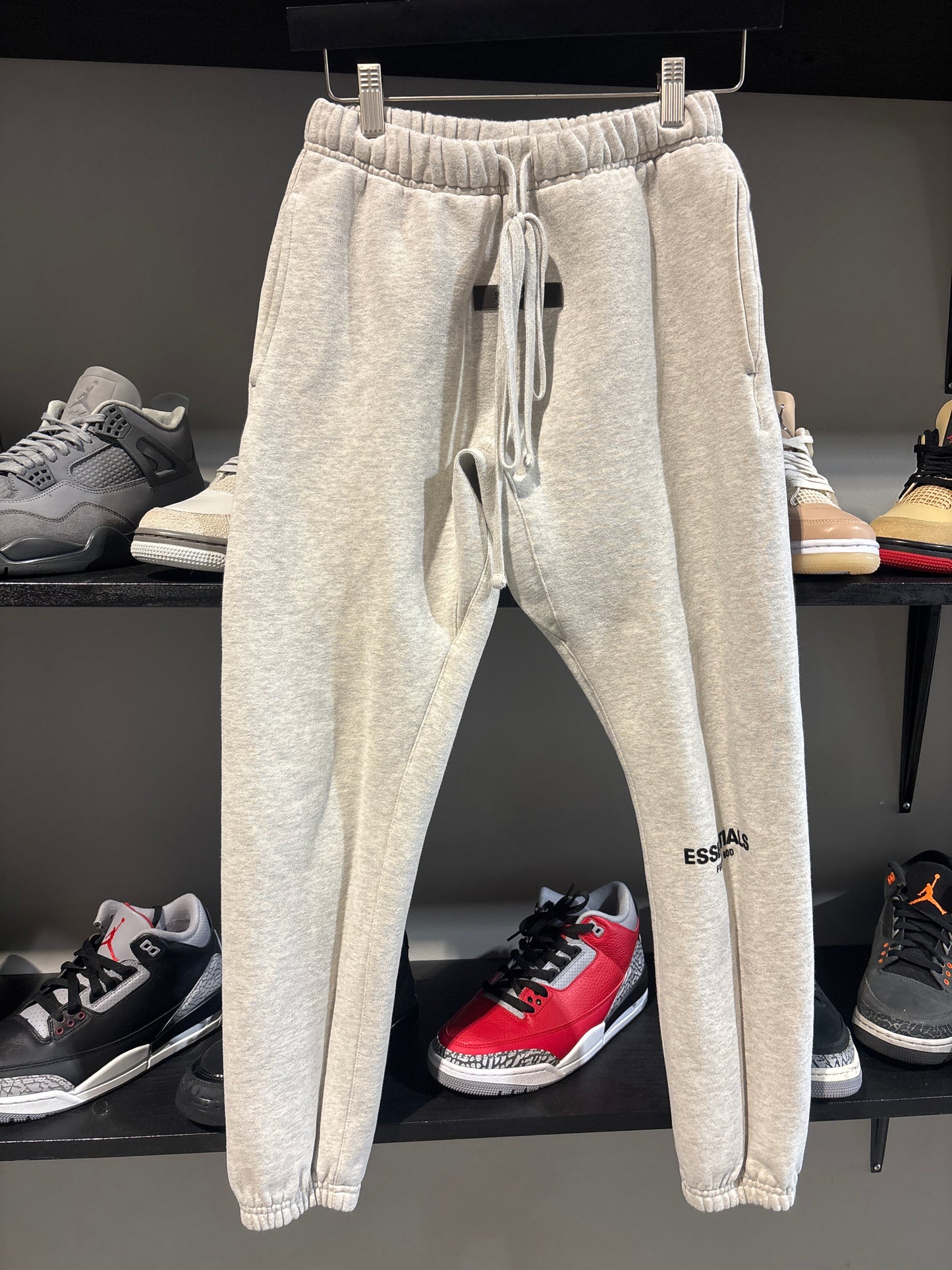 Fear Of God Essentials Light Oatmeal Sweatpants