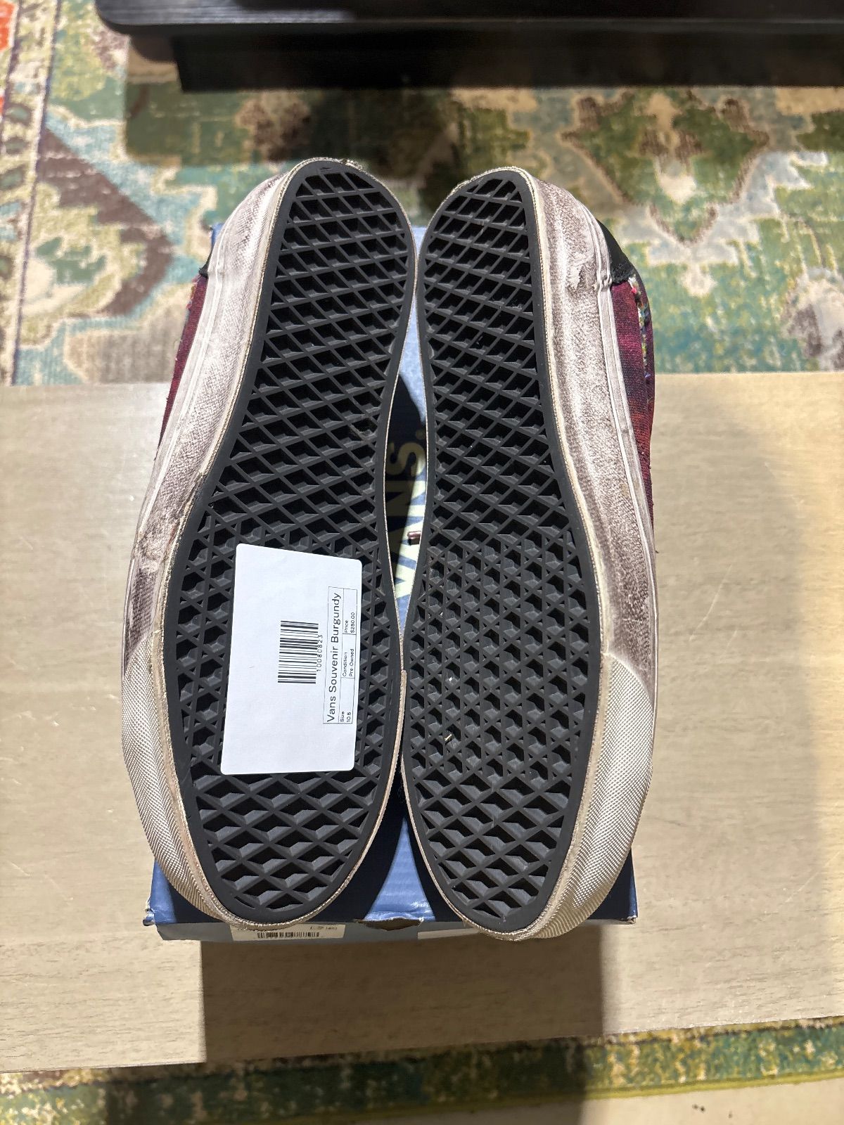 Vans Souvenir Burgundy - Pre-Owned