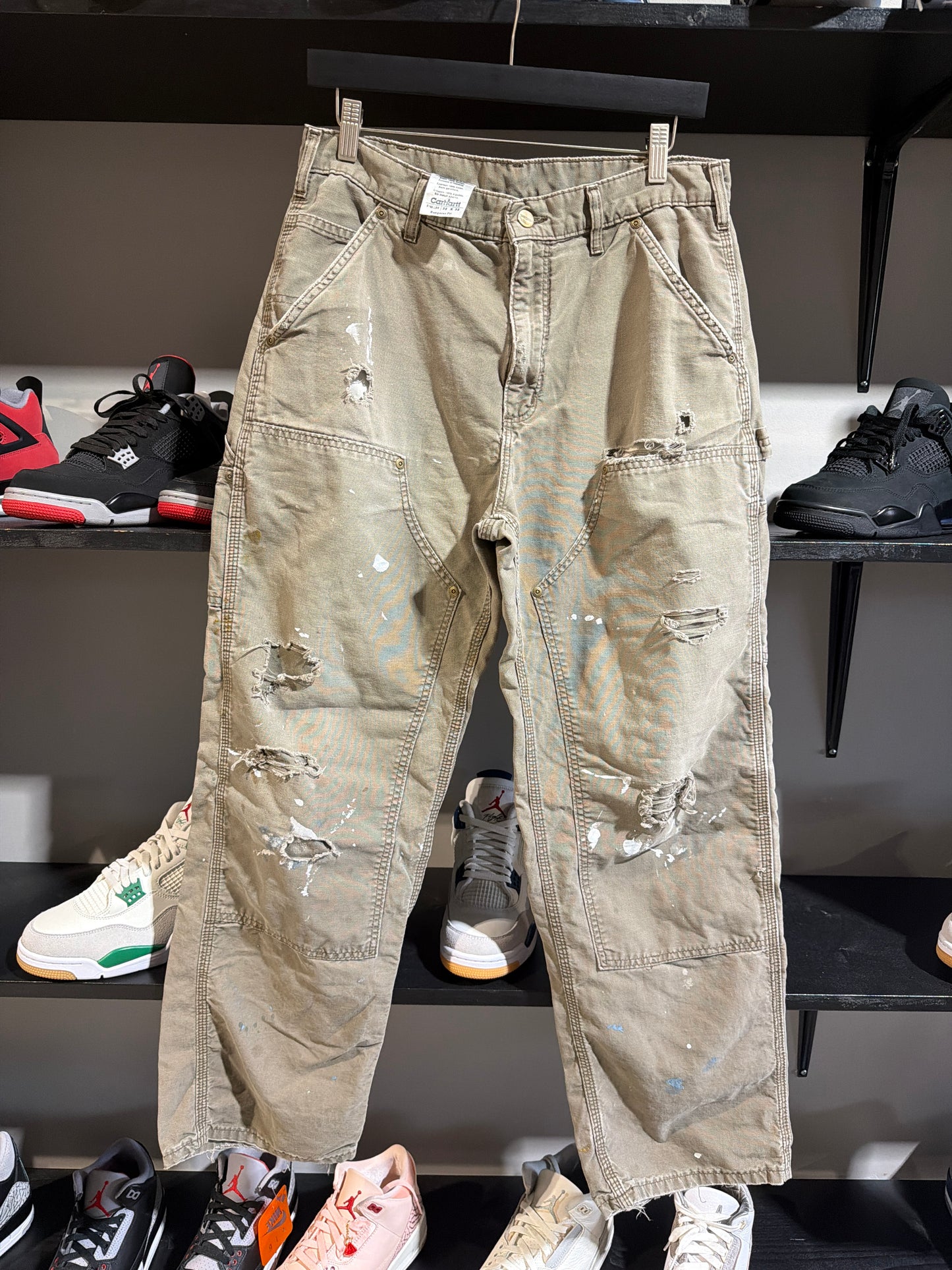 Vintage Light Weight Carhartt Double Knee Sz 32