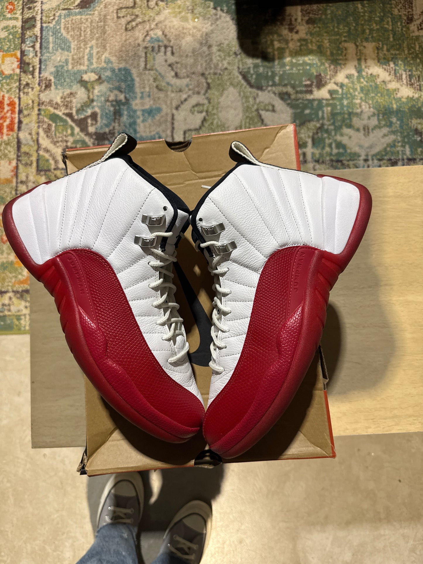 Jordan 12 Cherry Used Sz 10