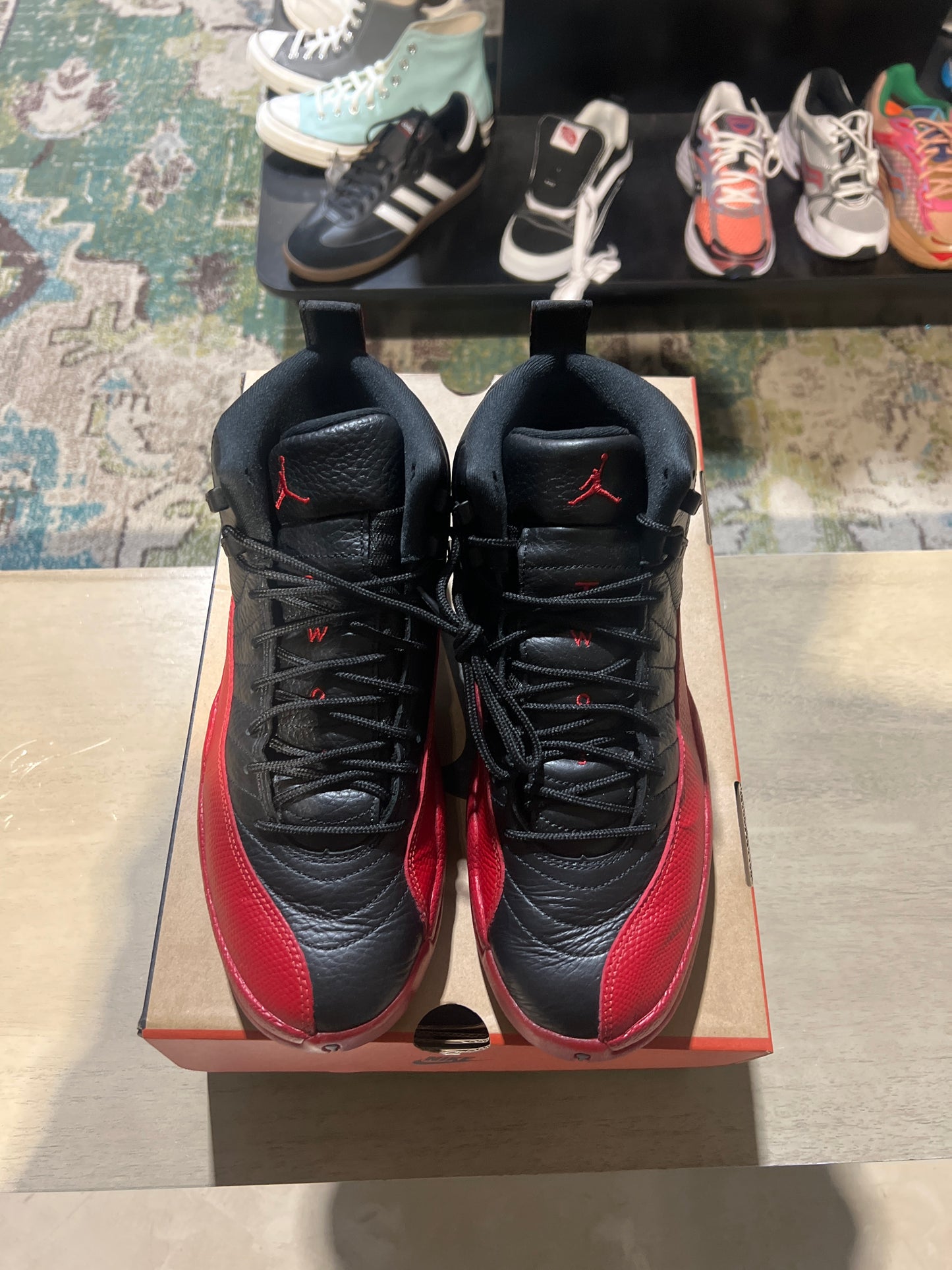 Jordan 12 Flu Game Used Sz 10