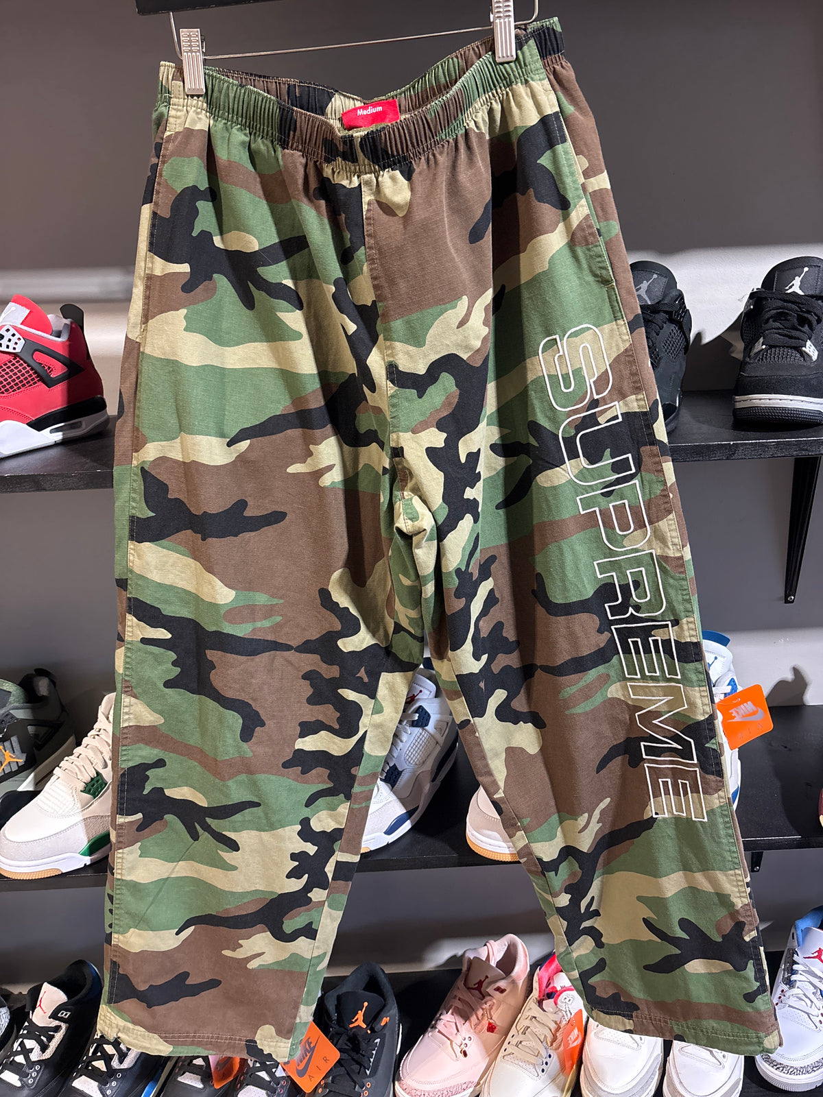 Supreme Camo Ripstop Pants Sz M