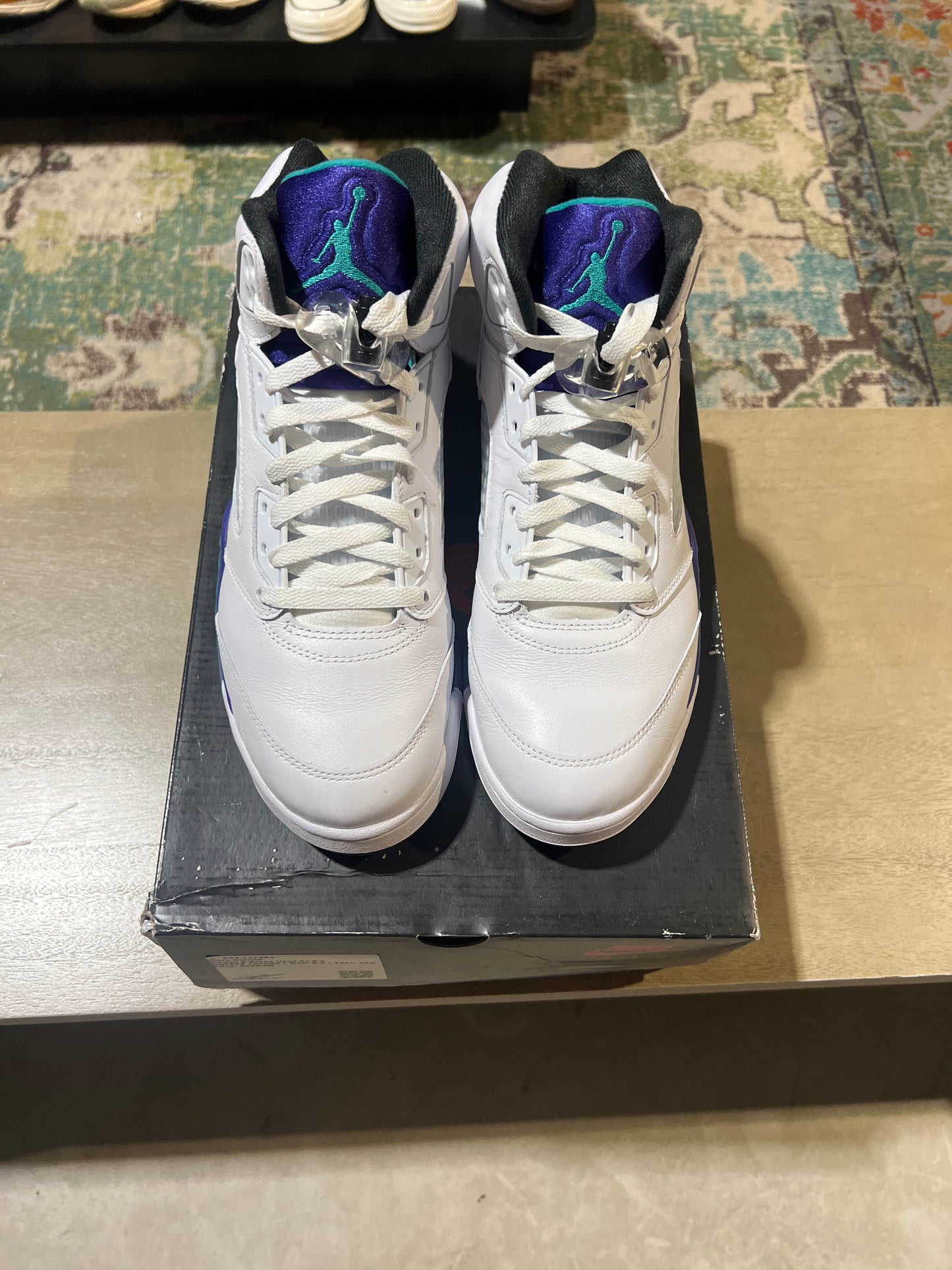 Jordan 5 Grape Used Sz 9.5