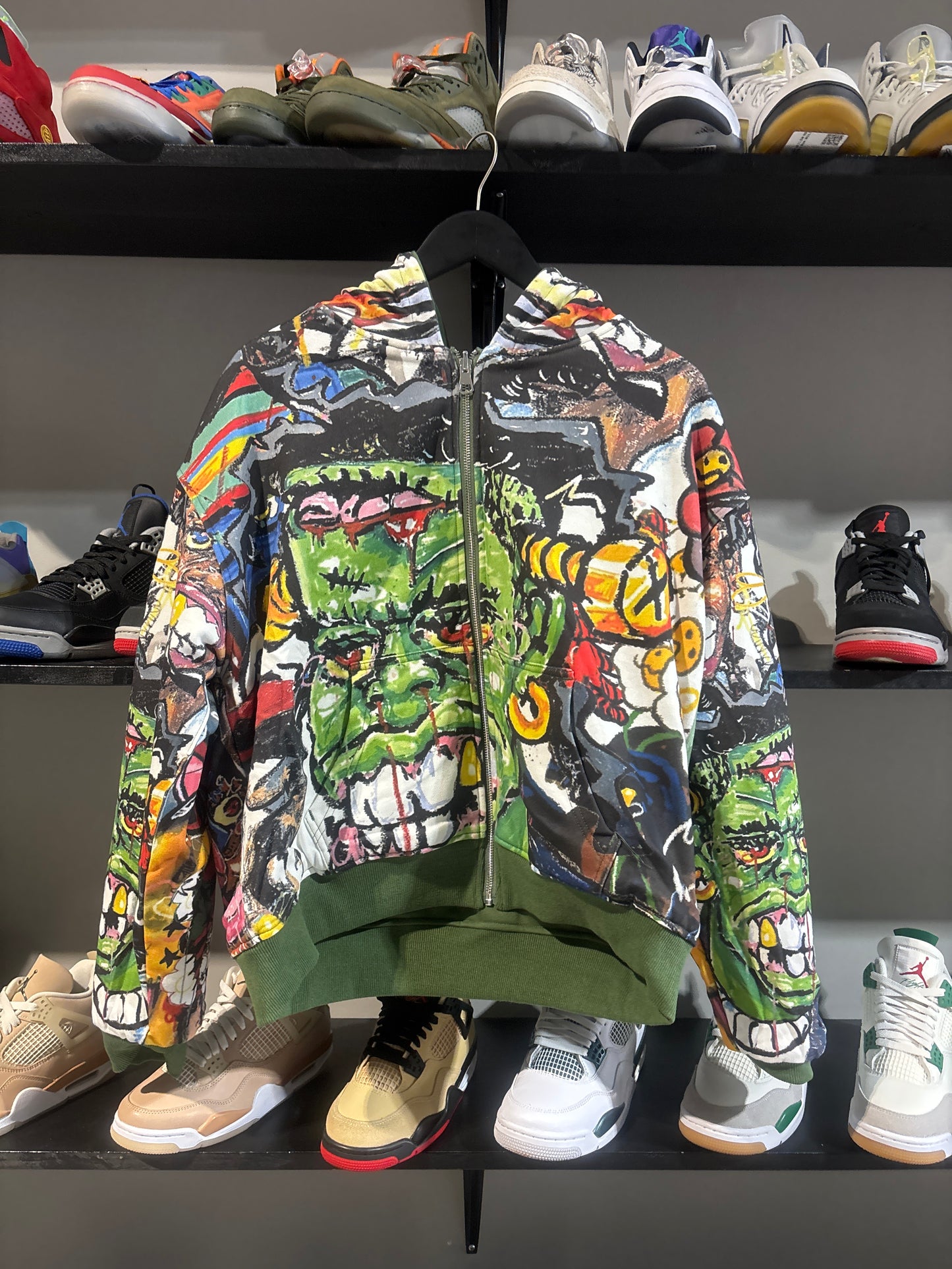 Plus 1 Green Reversible Zipup