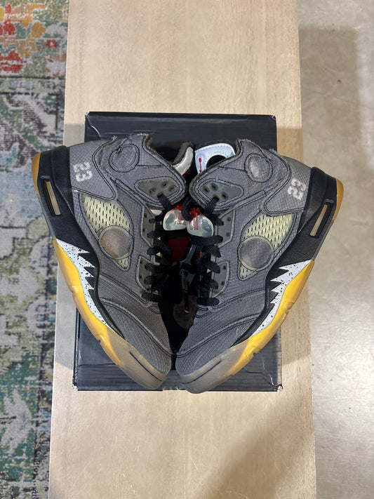 Jordan 5 Offwhite Muslin Used Sz 8