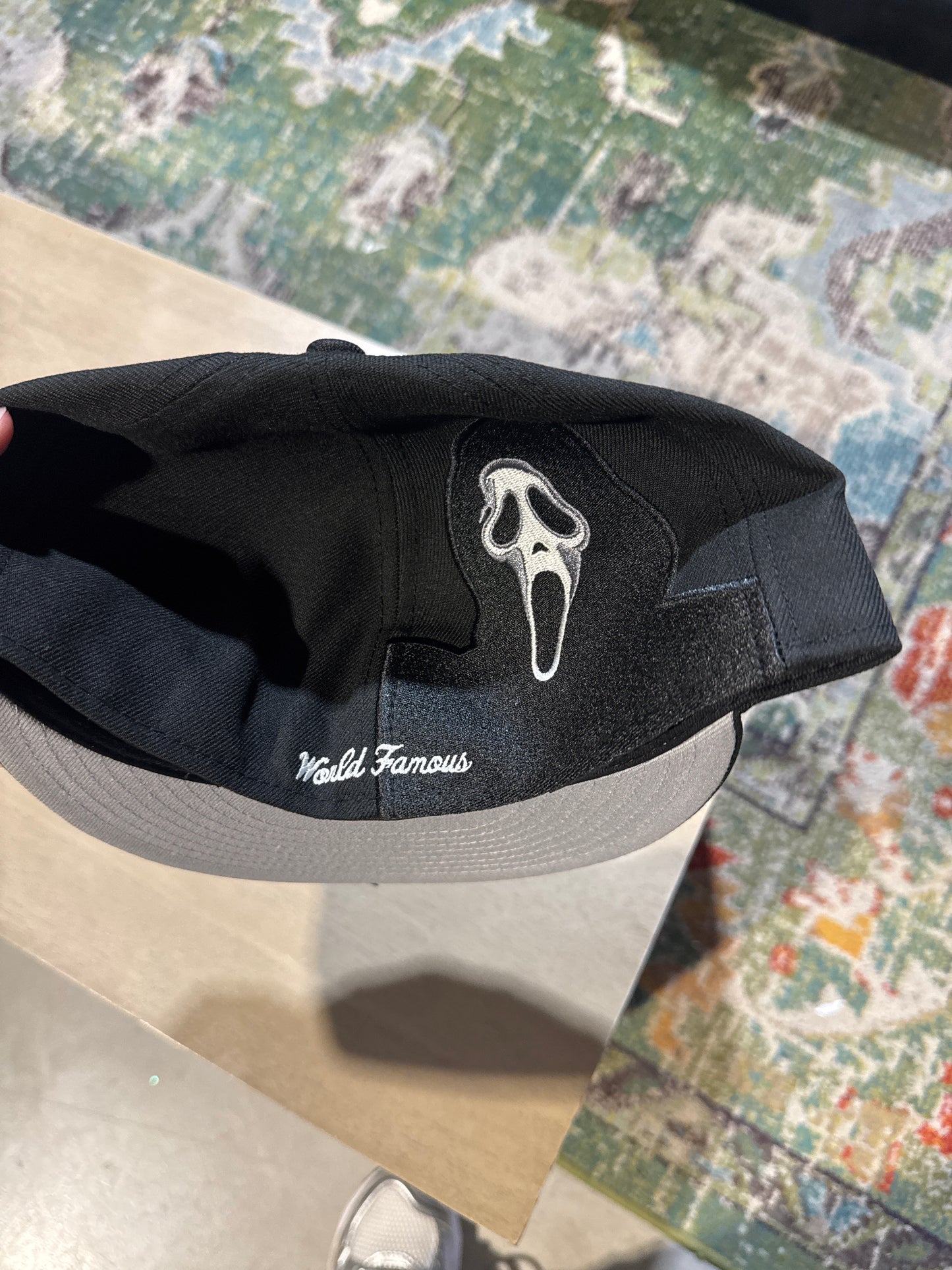 Supreme Fitted GhostFace Hat