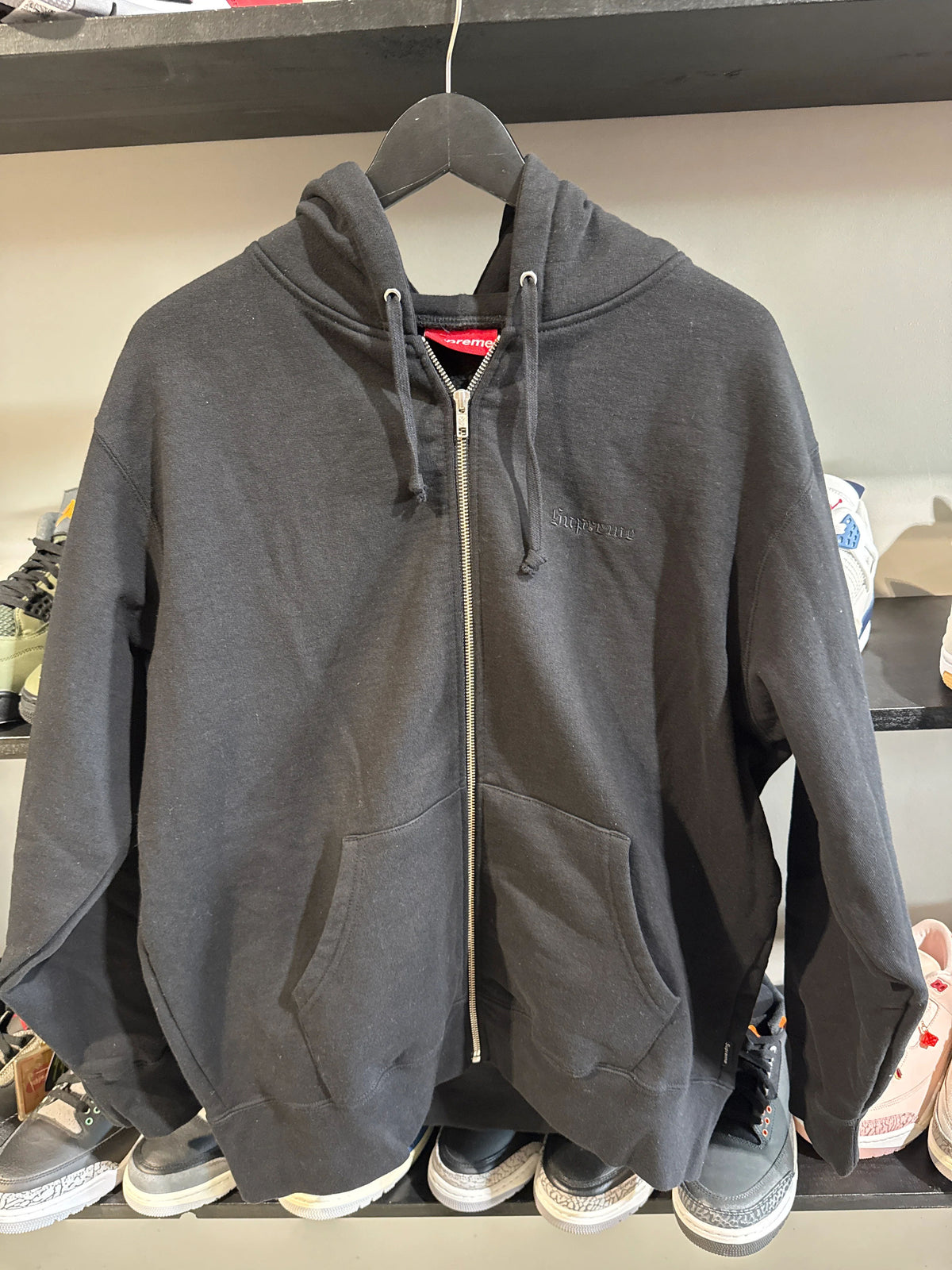 Supreme Lakshmi Black Zip Up Jacket