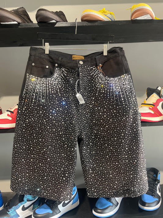 boarc diamond redial shorts black
