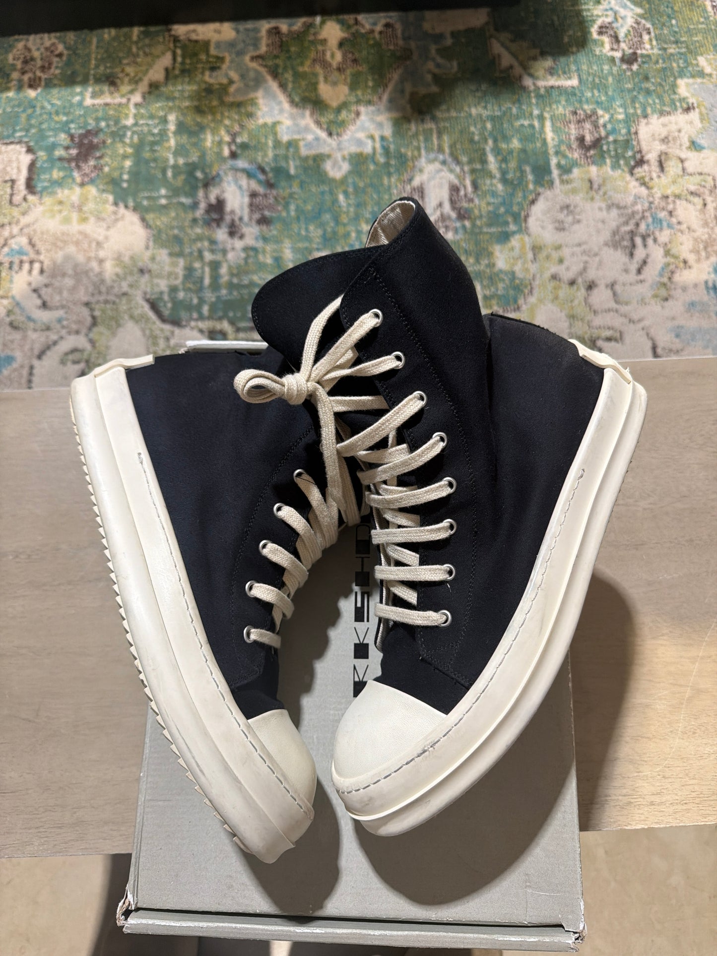 Rick Owens Drkshdw Ramones High Used Sz 10