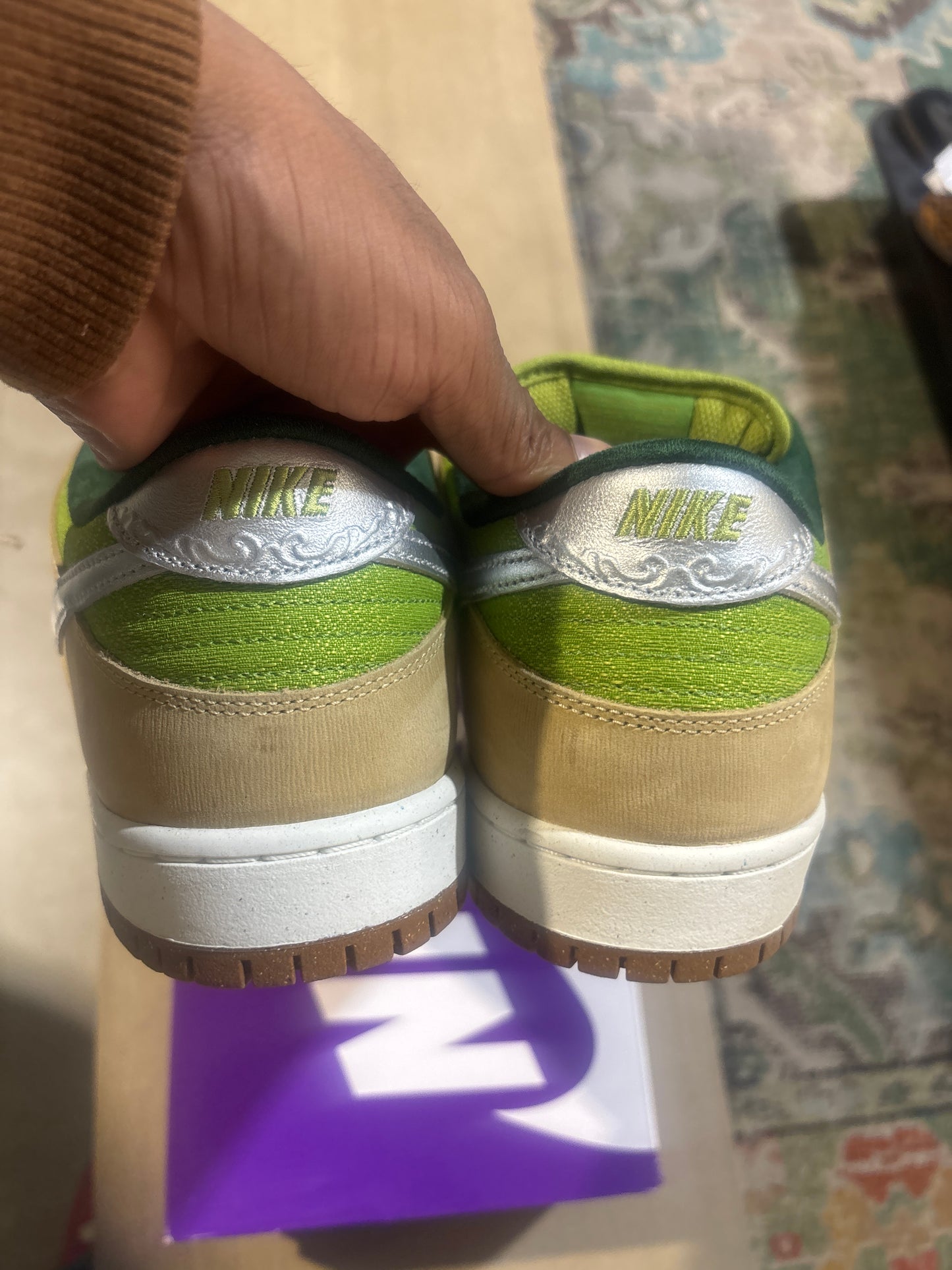 Nike SB Dunk Low Escargot Used Sz 14