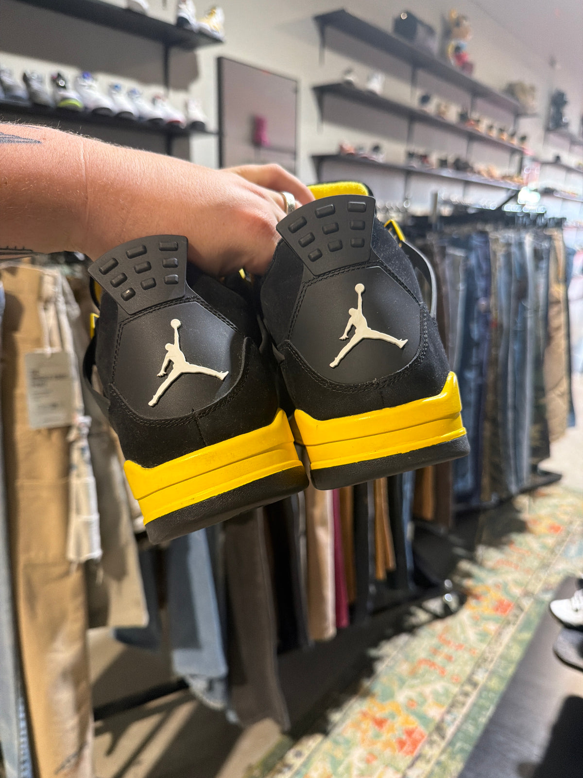 Jordan 4 Thunder Used Sz 12