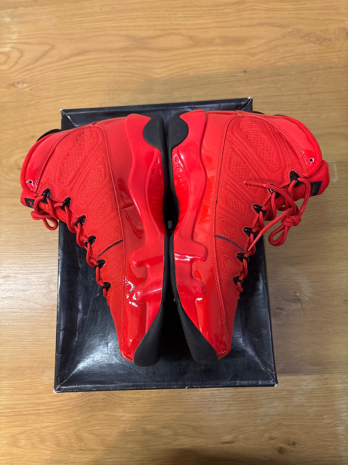 JORDAN 9 CHILE RED Used Sz 9