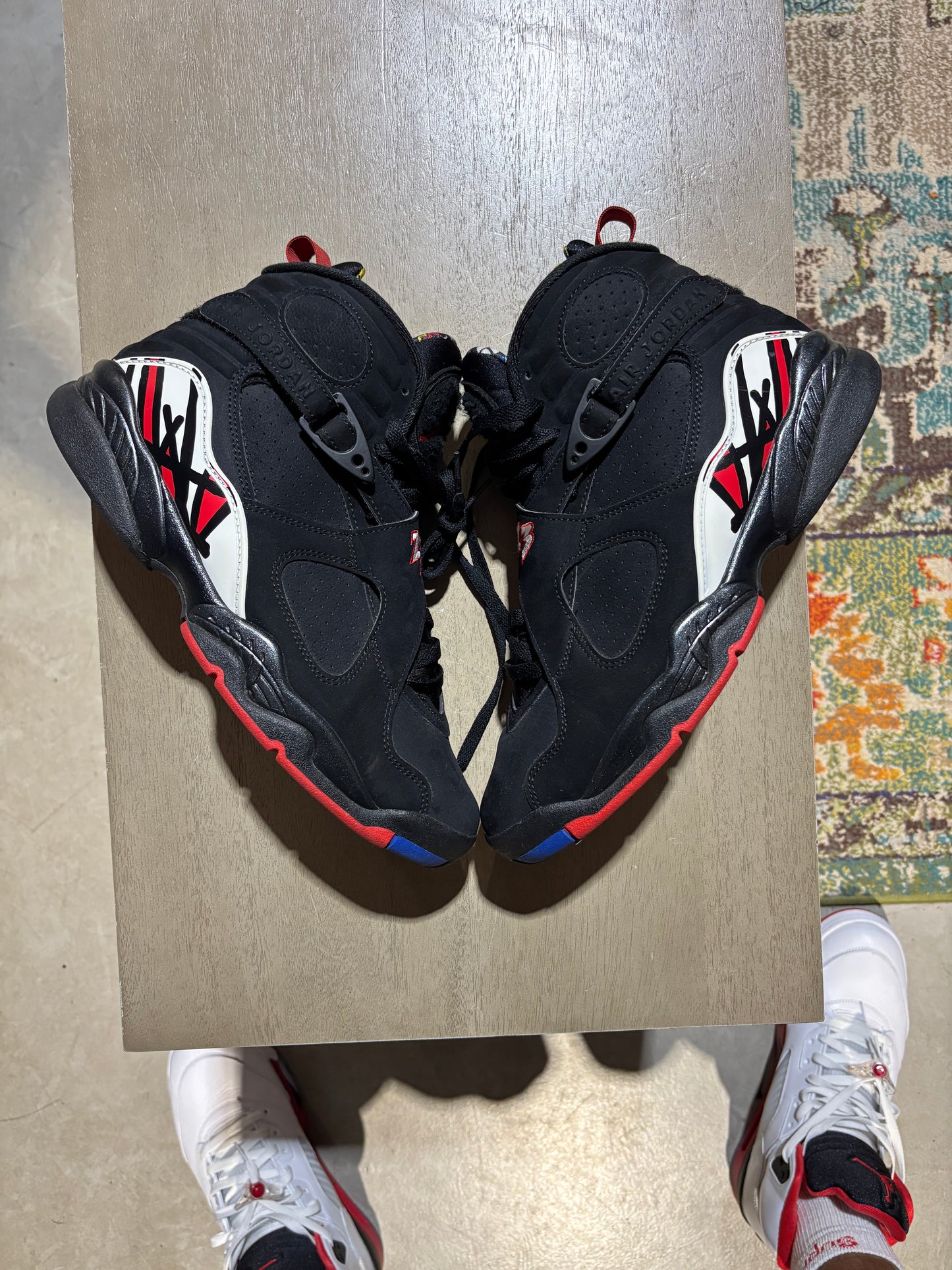 Jordan 8 Playoff Used Sz 9 NB