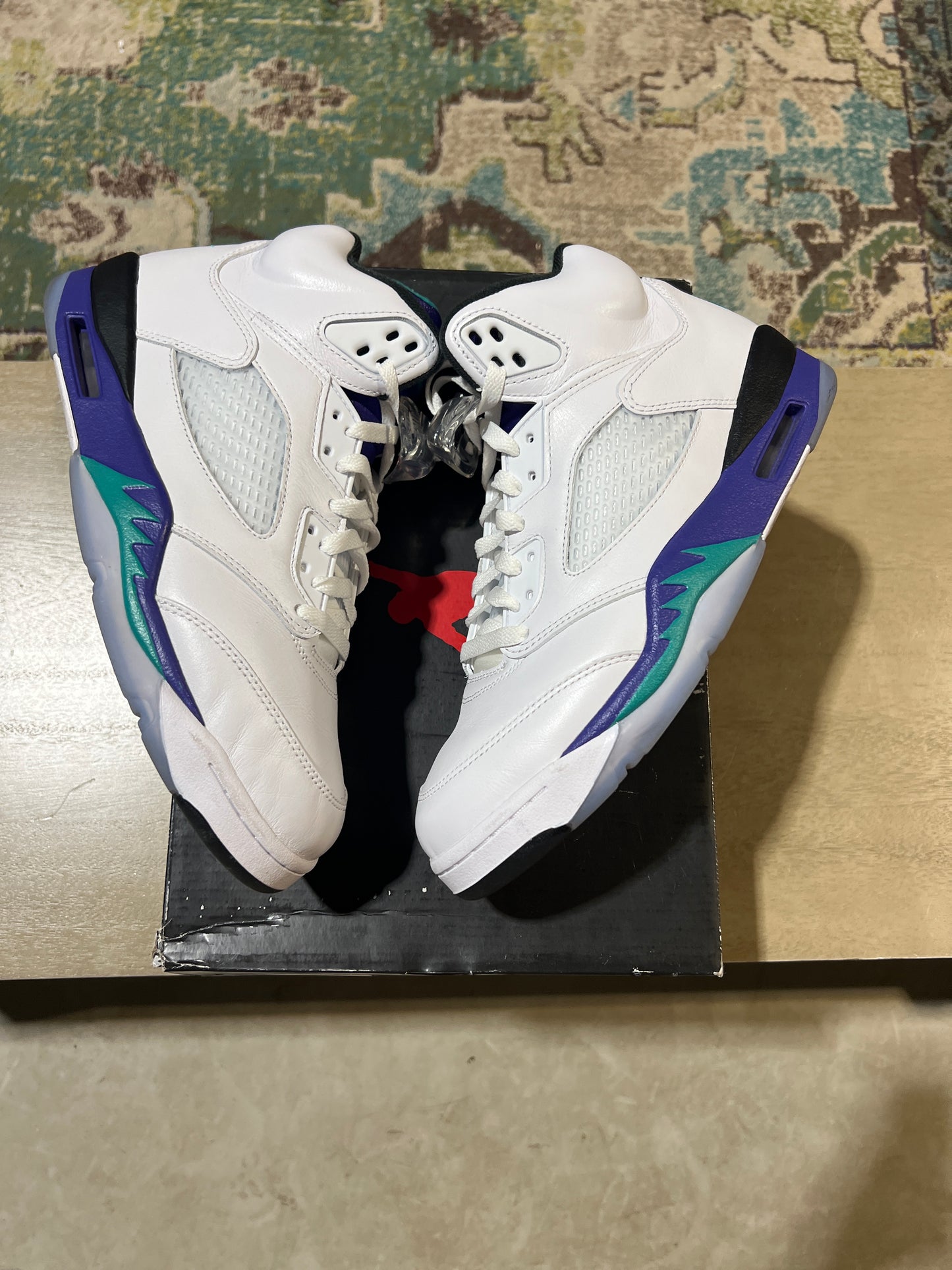 Jordan 5 Grape Used Sz 9.5