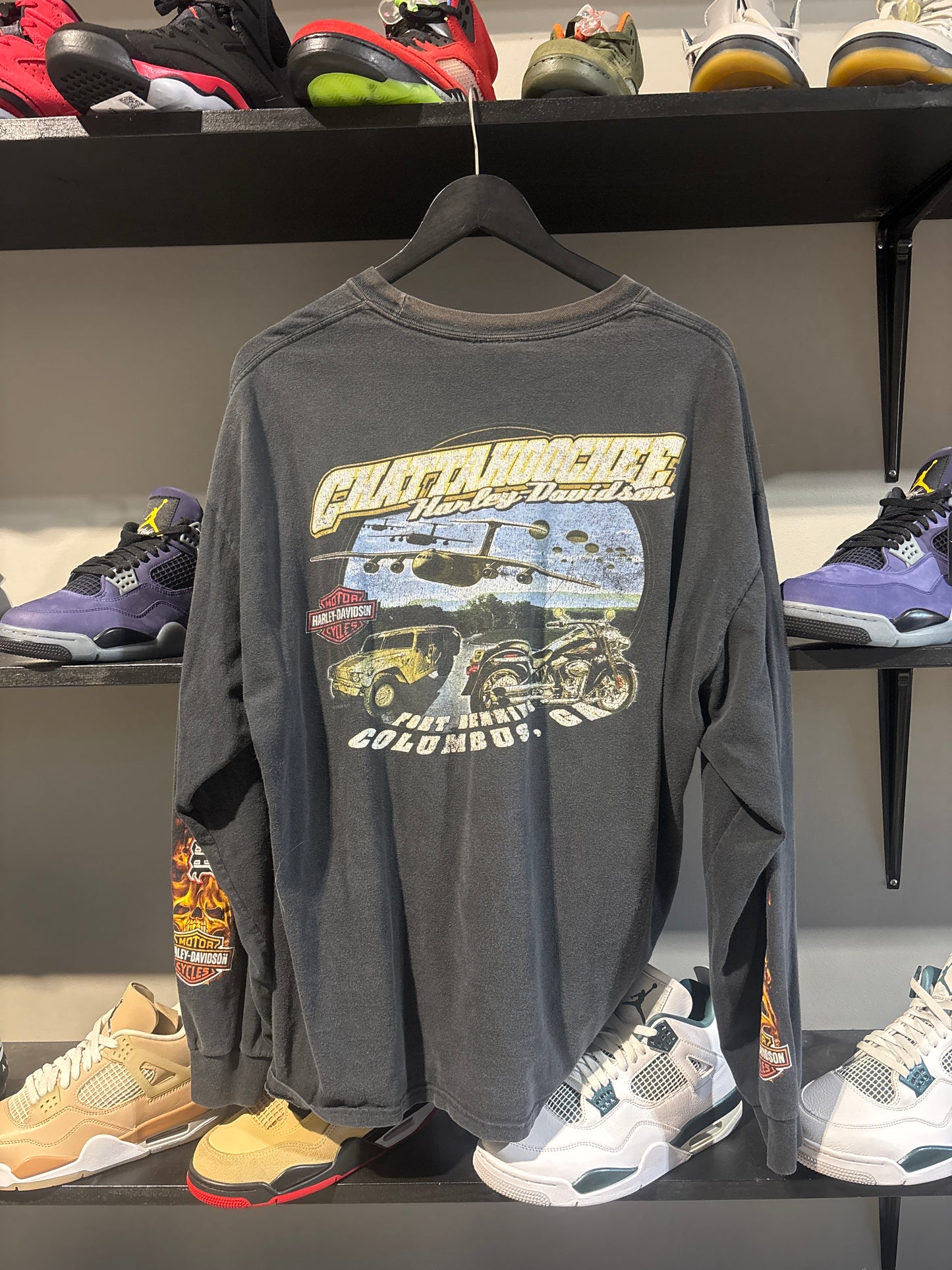 Vintage Harley Davidson Longsleeve Columbus Tee
