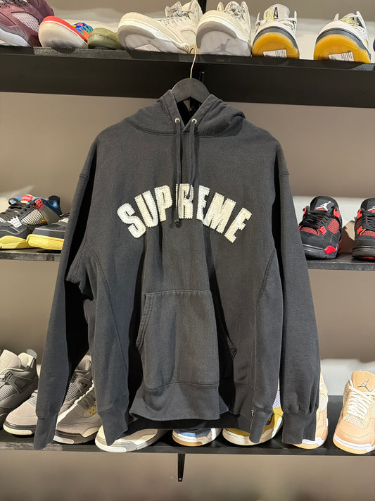 Supreme pearls hoodie black