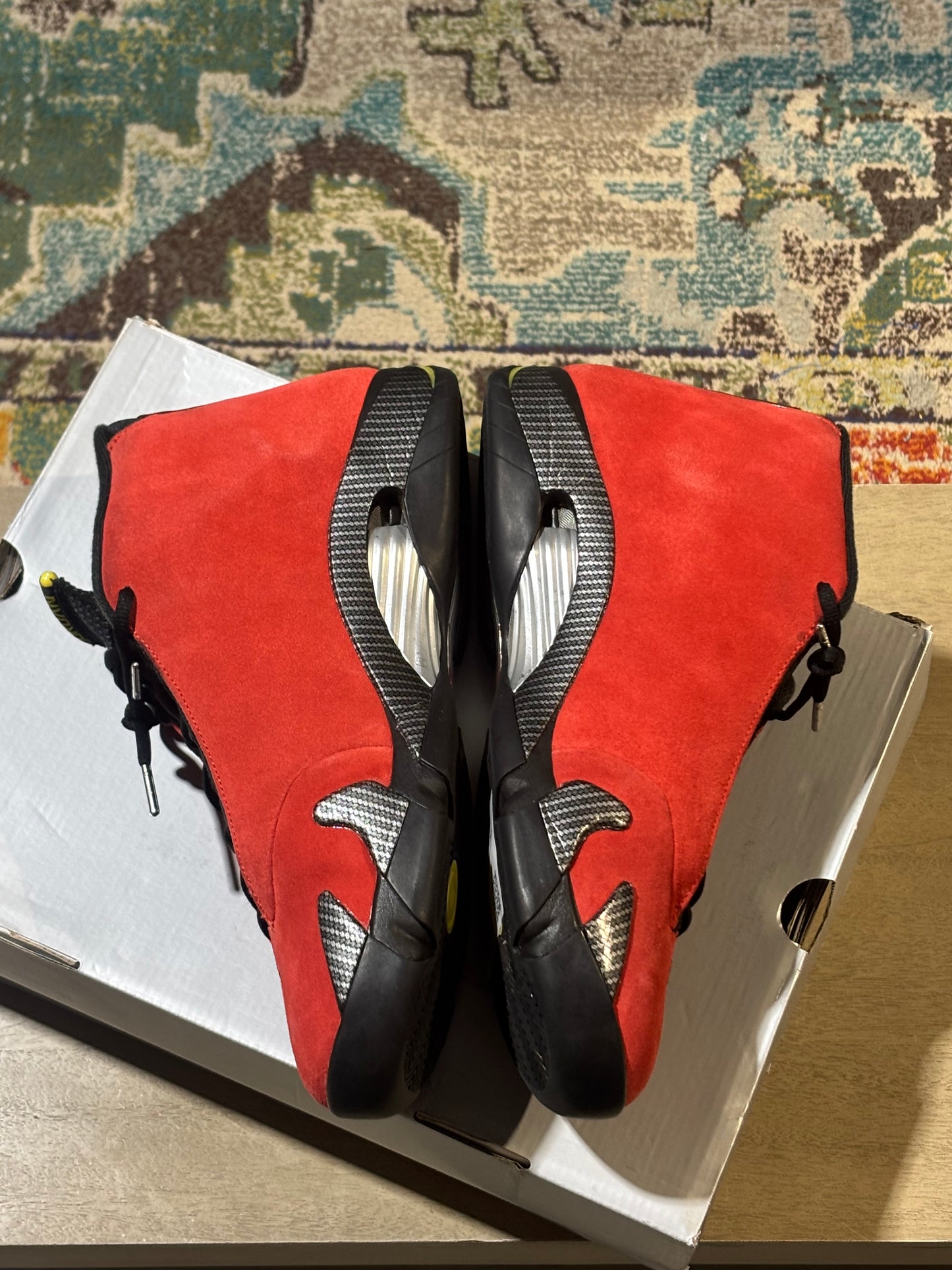 Jordan 14 Ferrari Used Sz 13