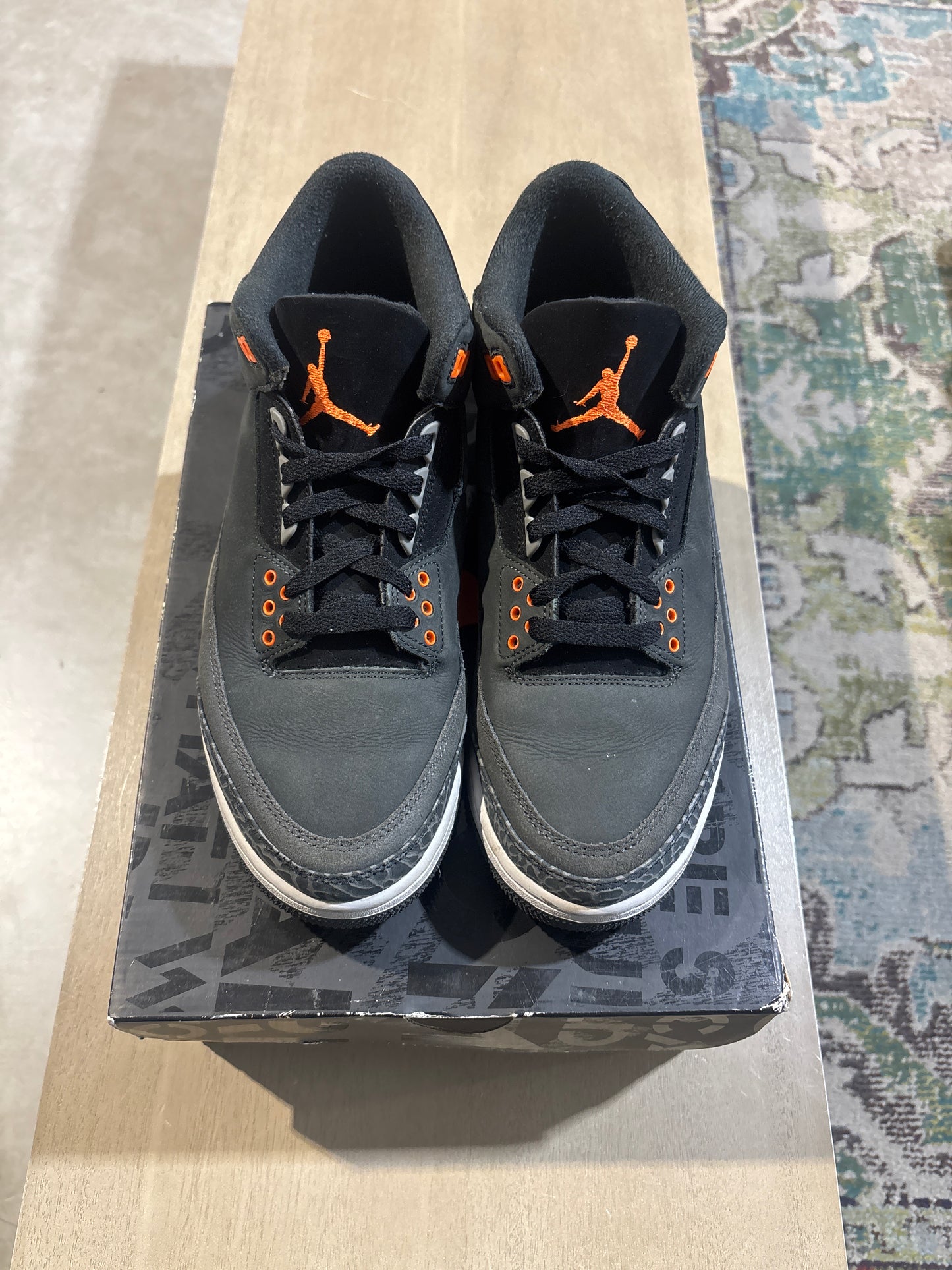 Jordan 3 Fear Used Sz 10.5