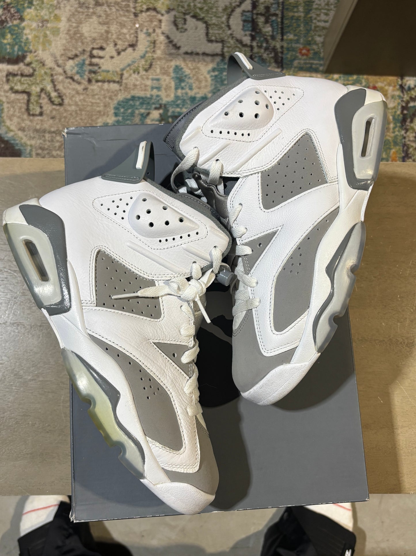AIR JORDAN 6 COOL GREY USED SZ 8.5
