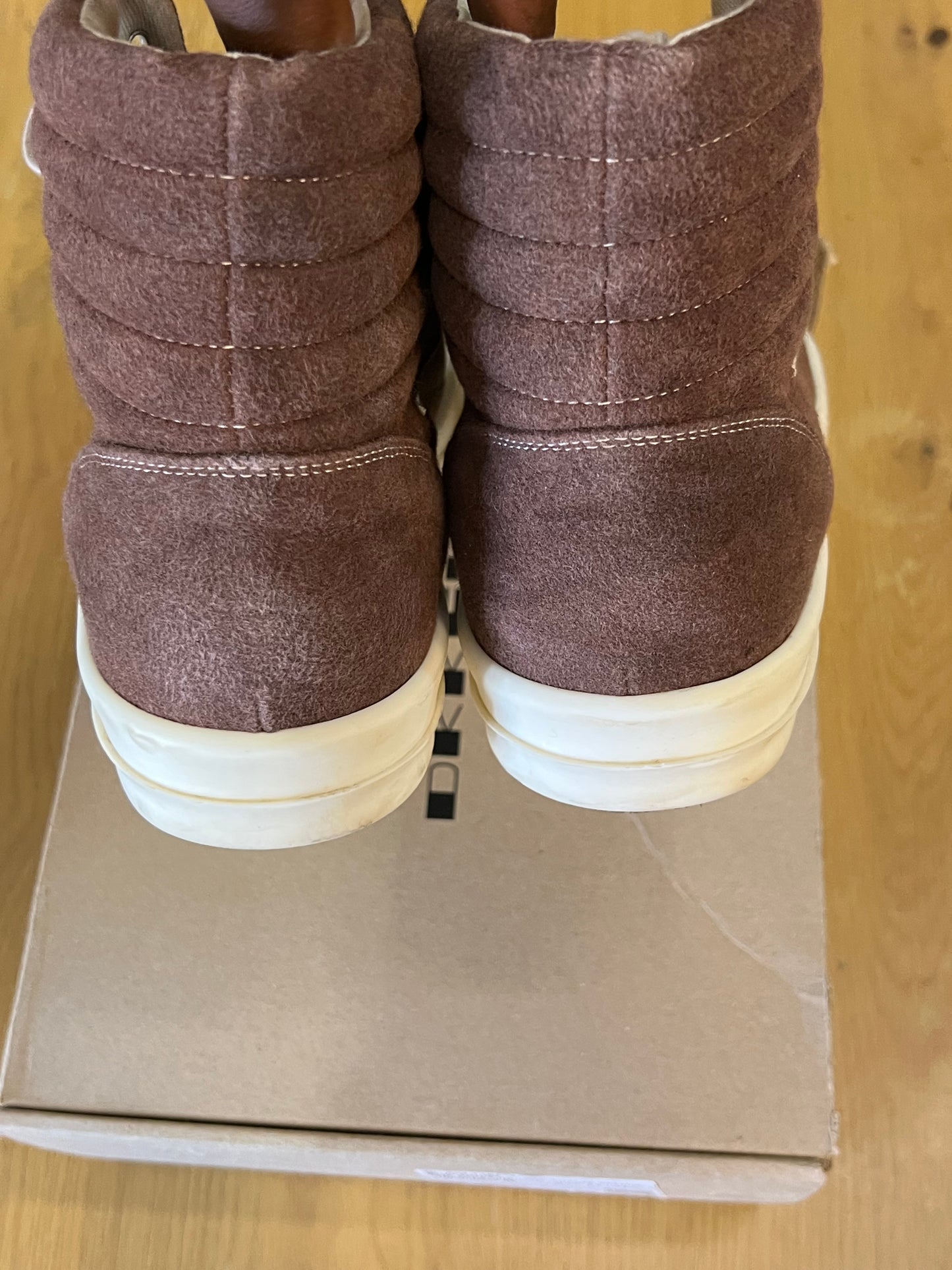 Rick Owens drkshdw vintage sneaker high terra milk used