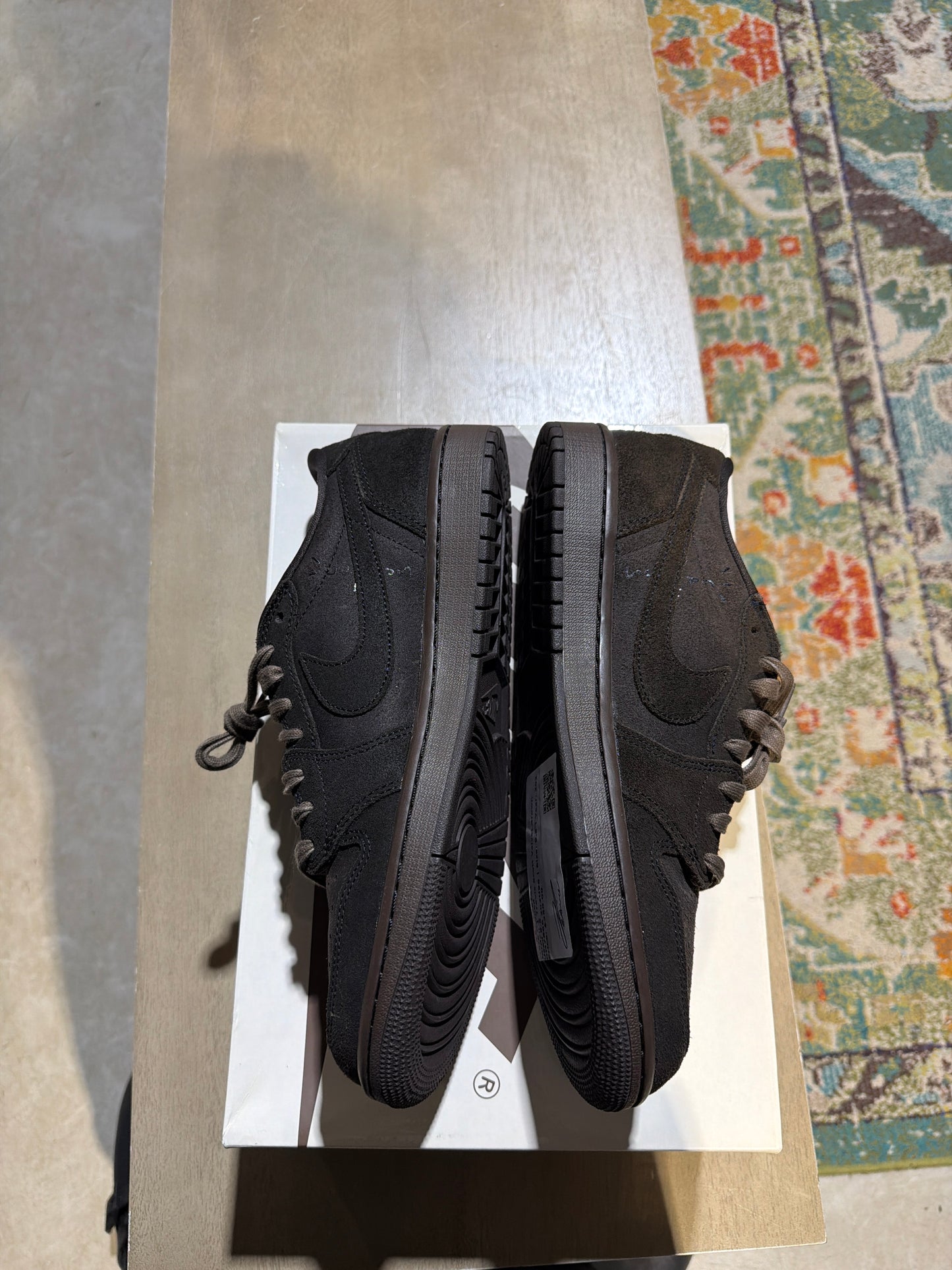 Jordan 1 Travis Scott Velvet Brown Used 9.5