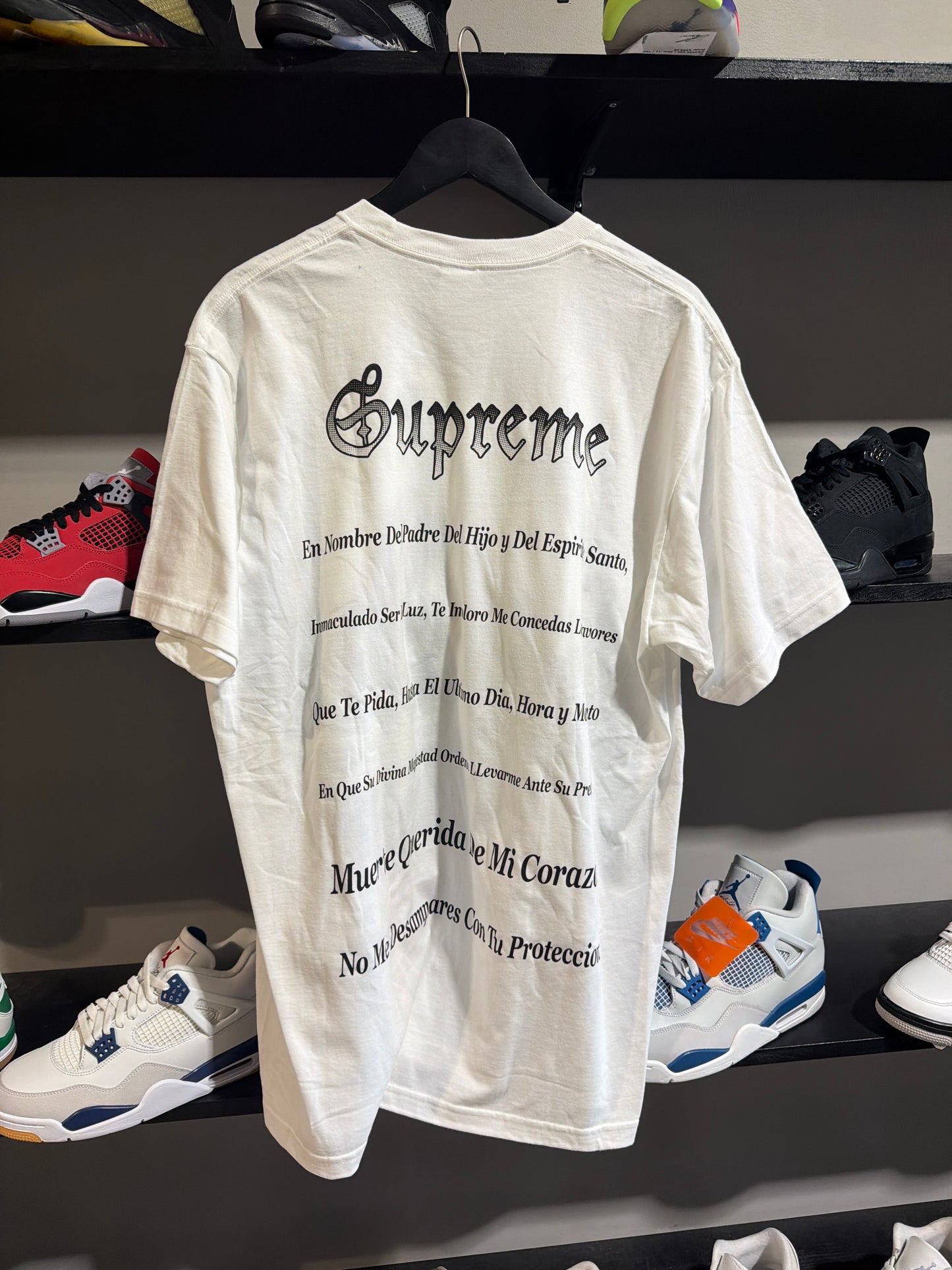 Supreme Reaper Tee White