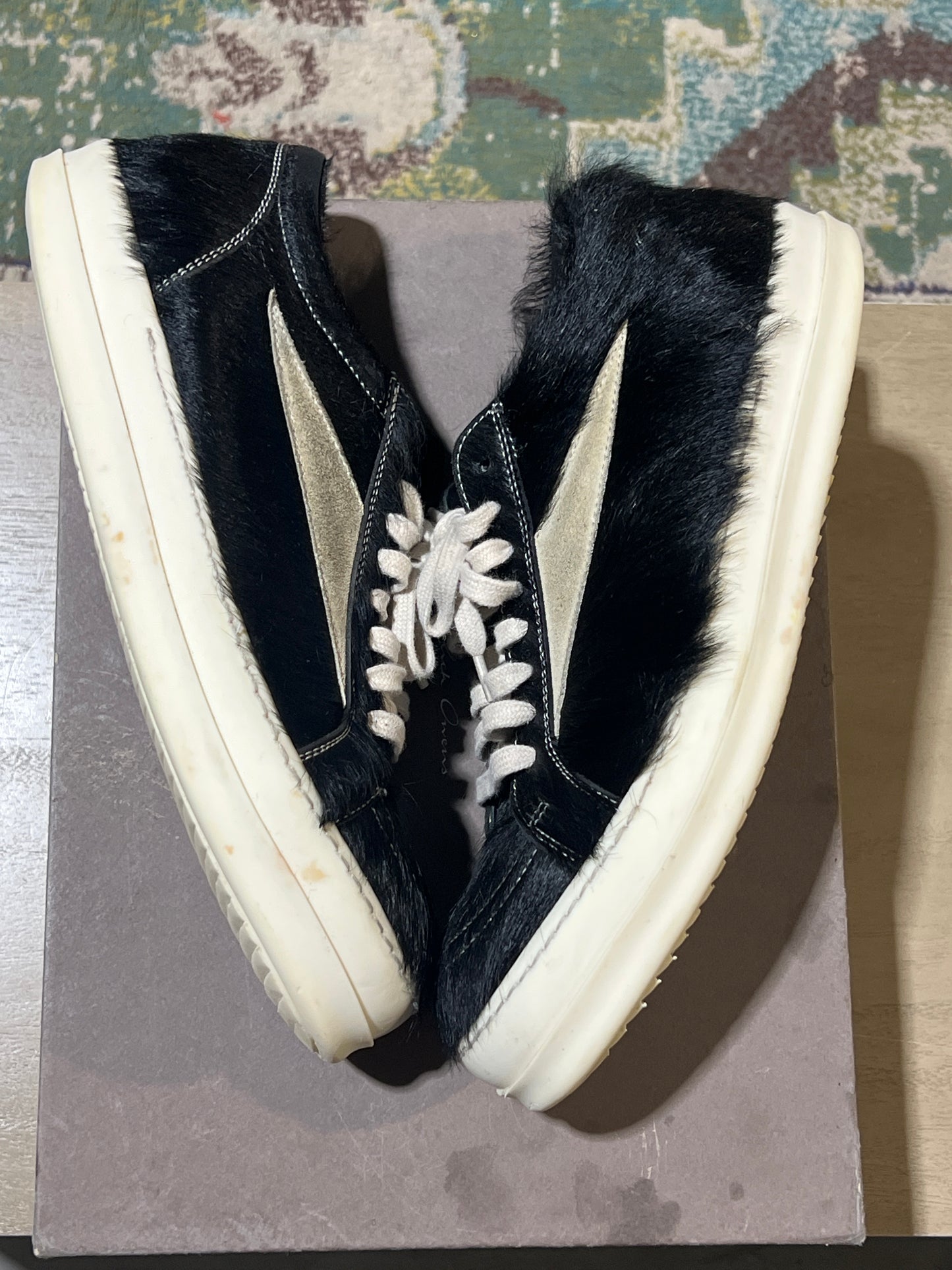 Rick Owens Vintage Sneaker Pony Hair Used Sz 10