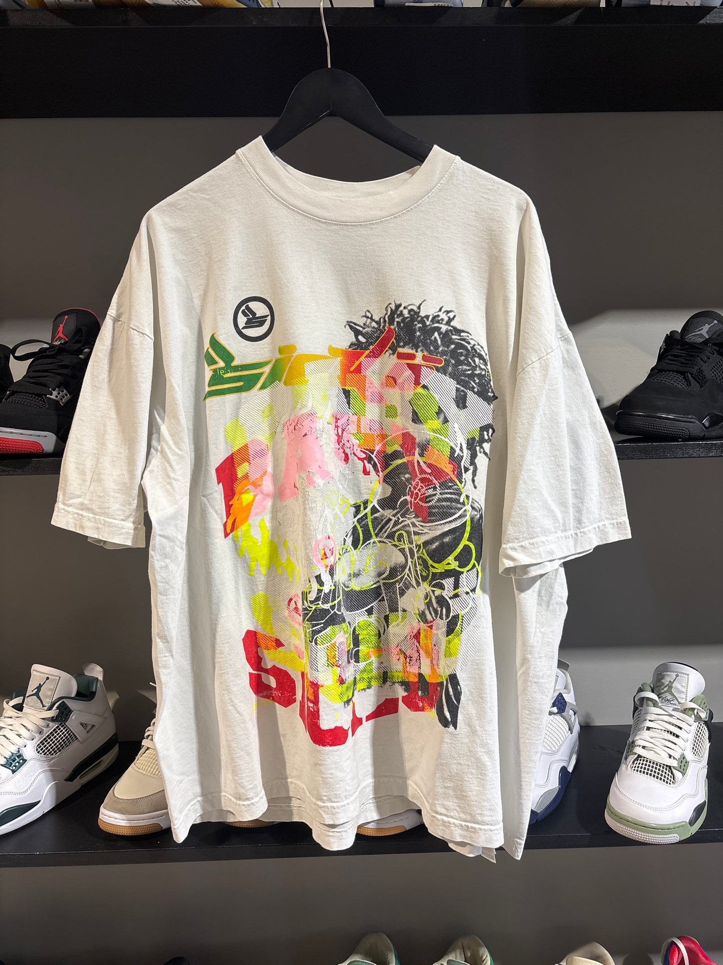 Sicko White/Multi Color Kid Tee