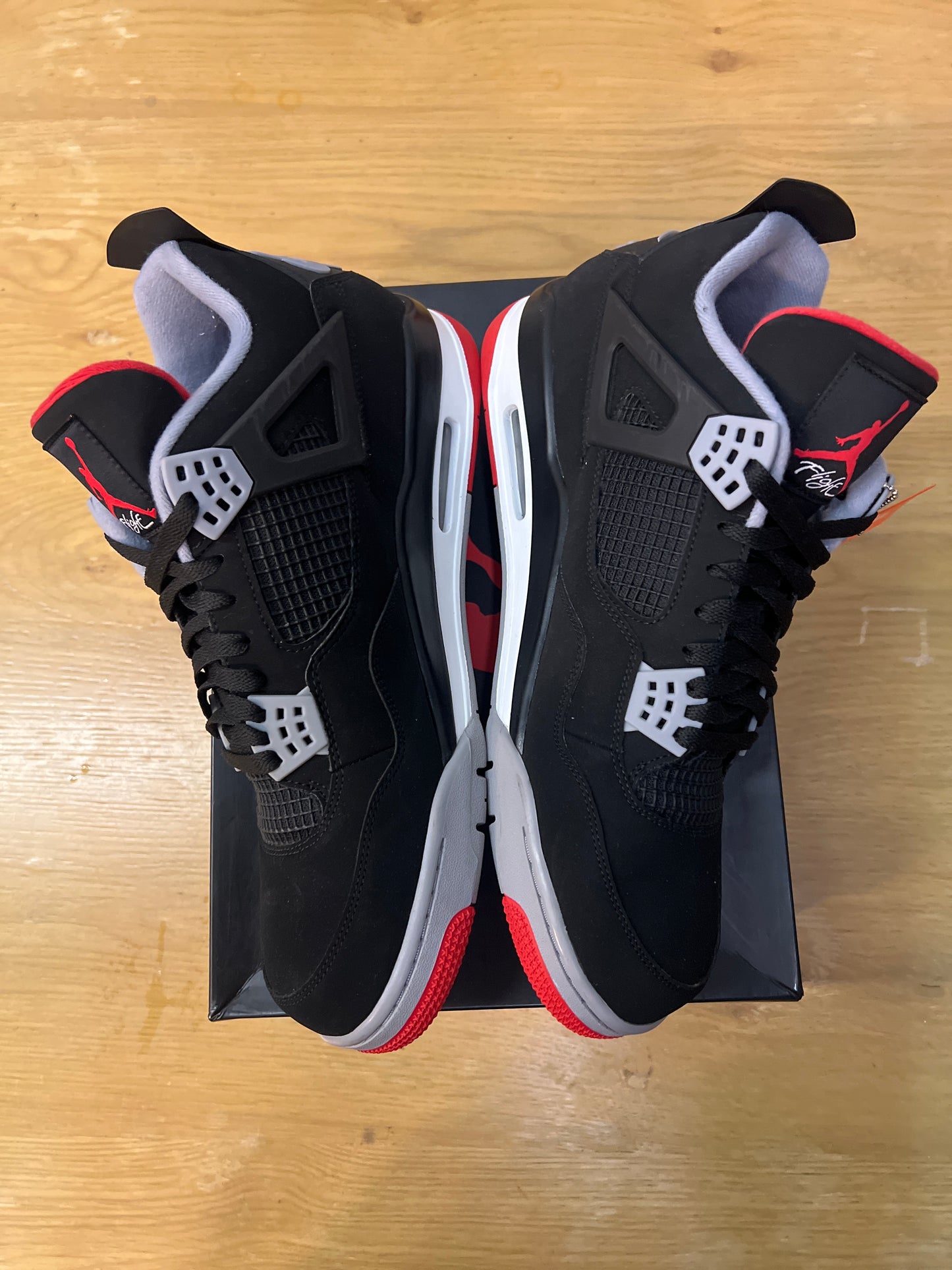 Air Jordan 4 retro bred 2019 size 14 used