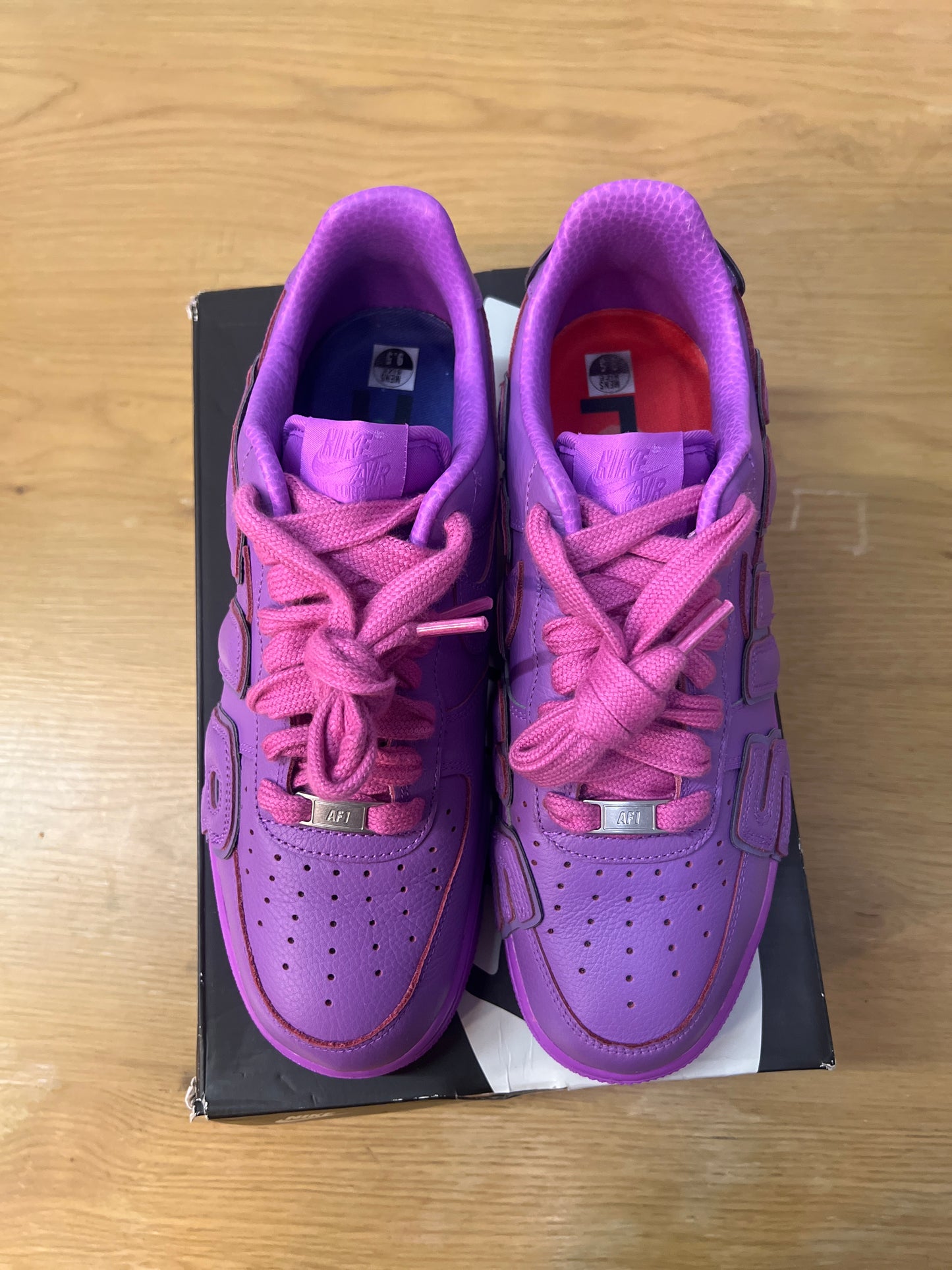 CACTUS PLANT FLEA MARKET X AIR FORCE 1 LOW PREMIUM FUCHSIA DREAM USED SZ 9.5