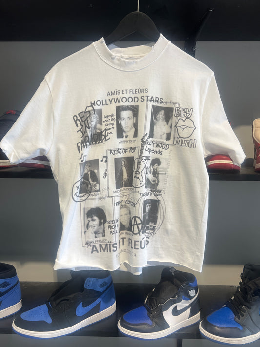 AEF Hollywood stars tee white 2