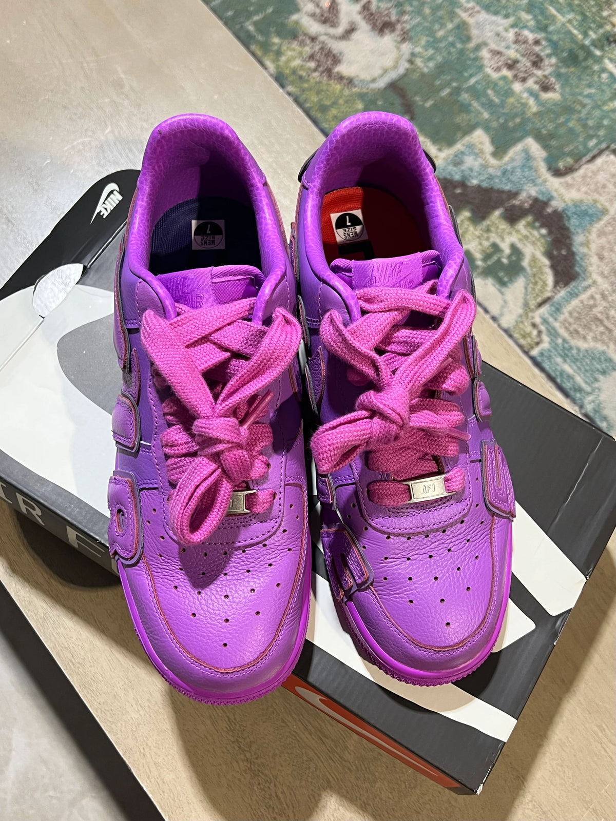 Nike Air Force 1 Low Cactus Plant Flea Market Fuchsia Dream - Pre-Owned