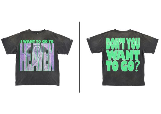 PASTEQUE VETEMENT I wanna go to heaven tee
