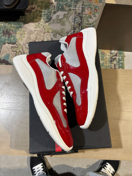 Prada Cup Red Used Sz 10 - Pre-Owned