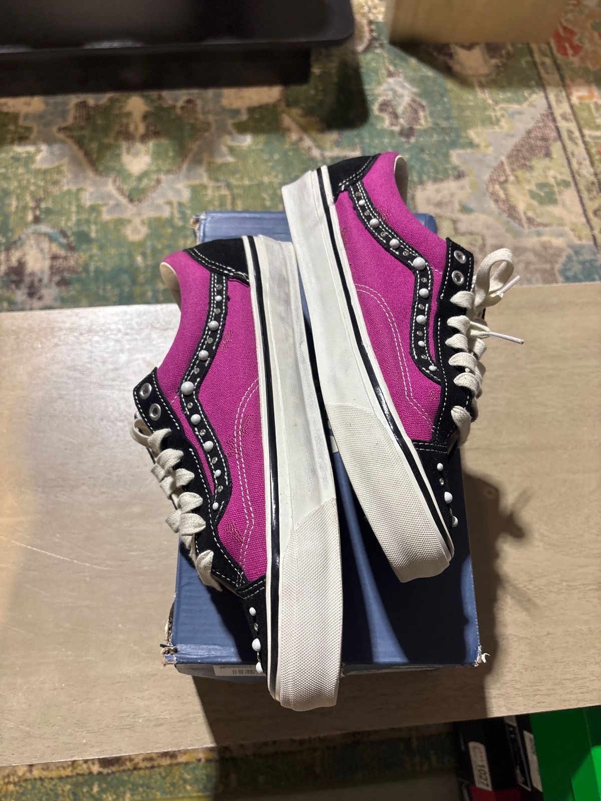 Vans Otw Old Skool 36 Pearlized Pack Pink Black - Pre-Owned