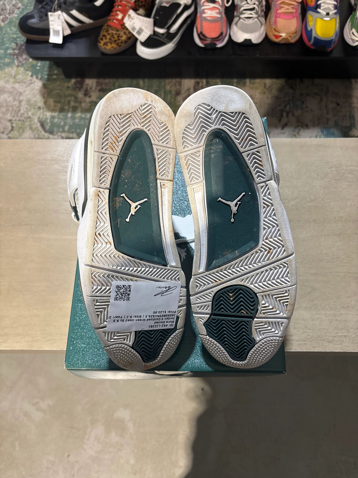 Jordan 4 Retro Oxidized Green - Pre-Owned