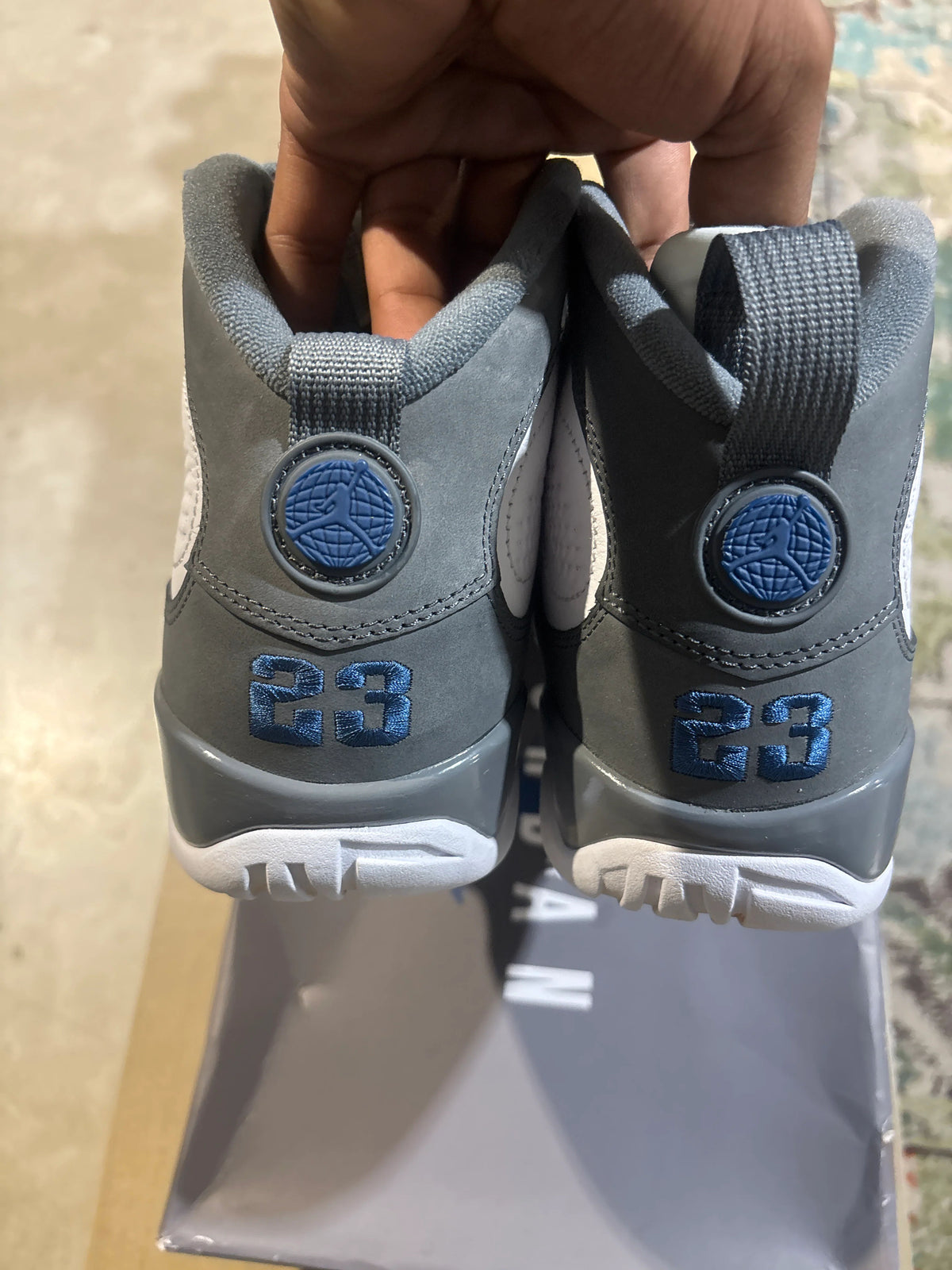 Jordan 9 Retro Flint Grey French Blue (2026) - Pre-Owned