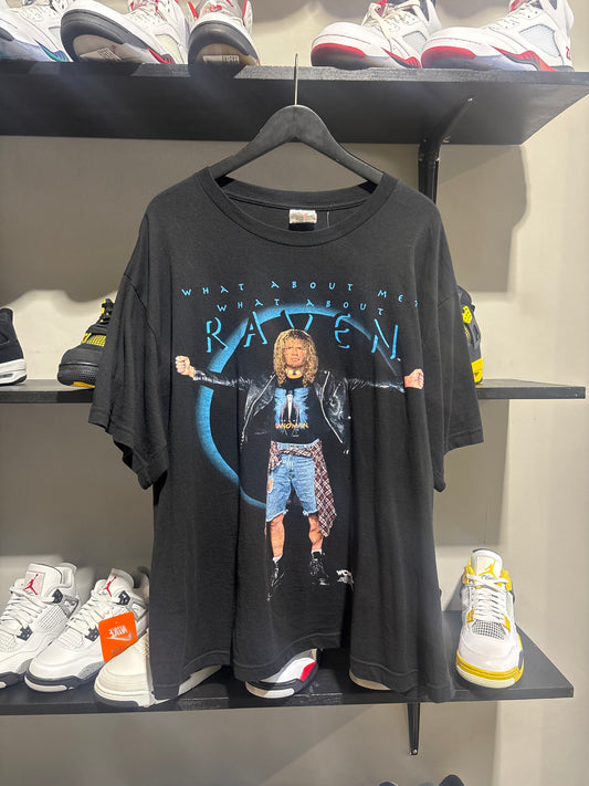 Vintage Raven 98 Wrestling Tee Sz XL