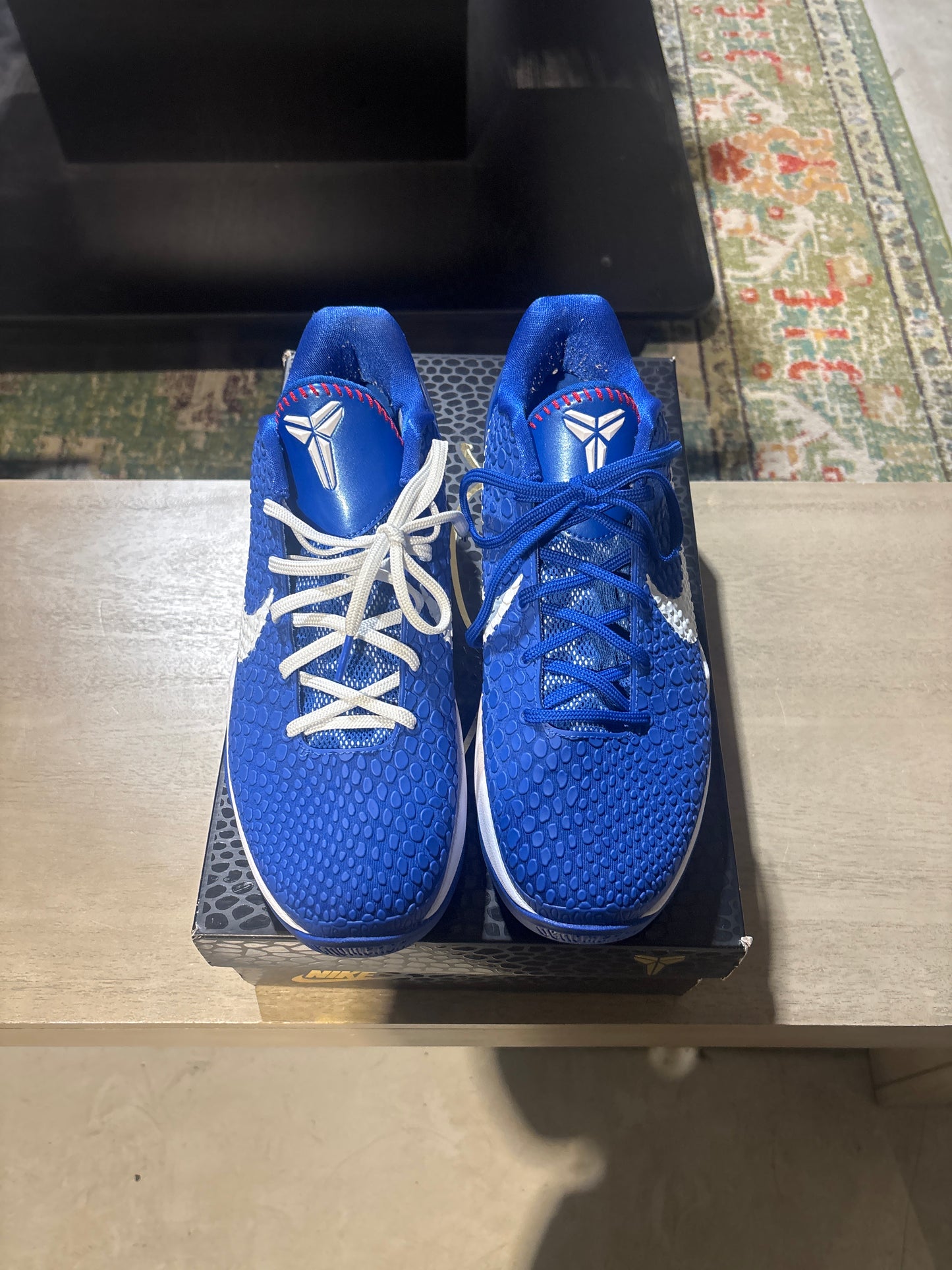 Nike kobe 6 protro dodgers used sz 10.5