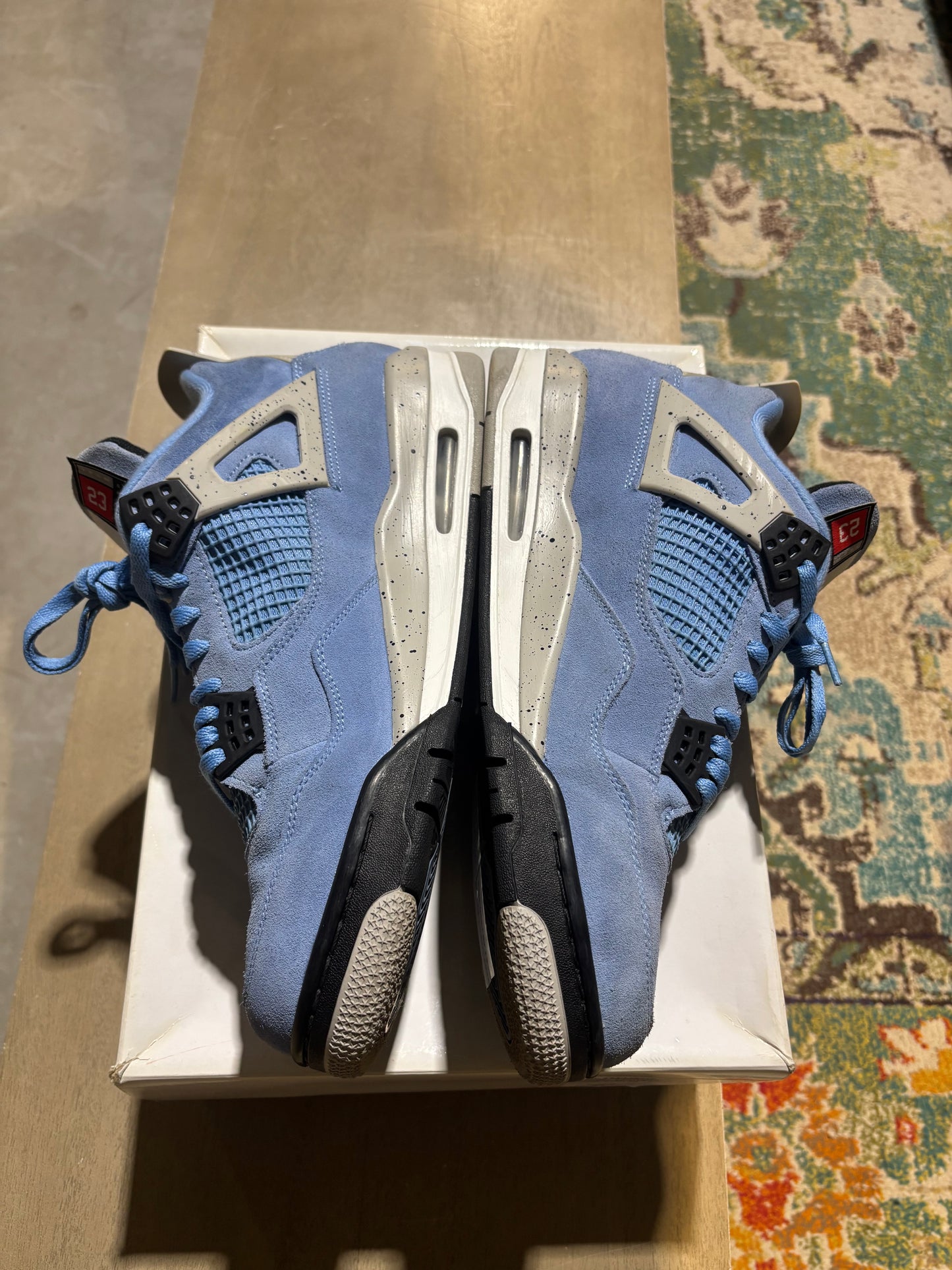 Jordan 4 University Blue Used Sz 13