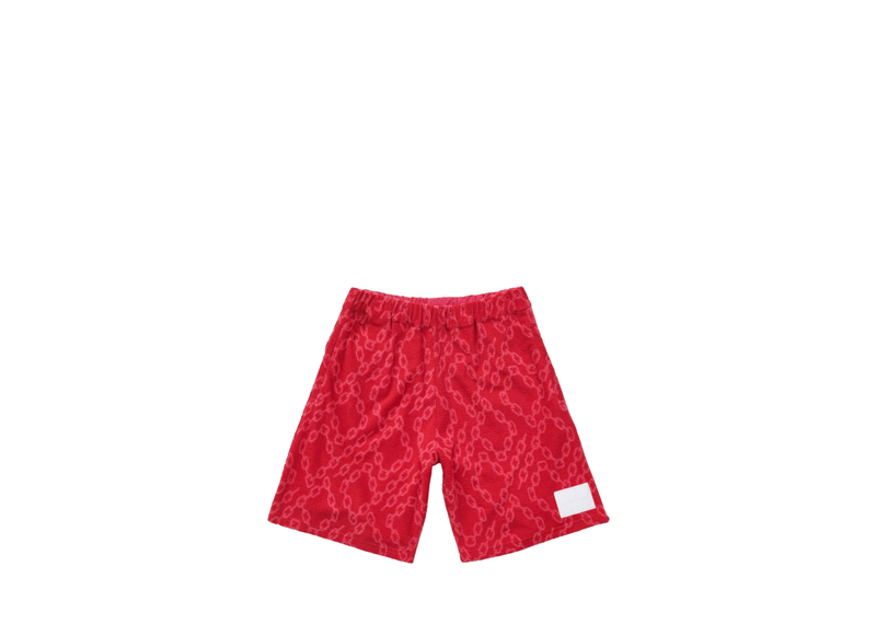 purple chain shorts