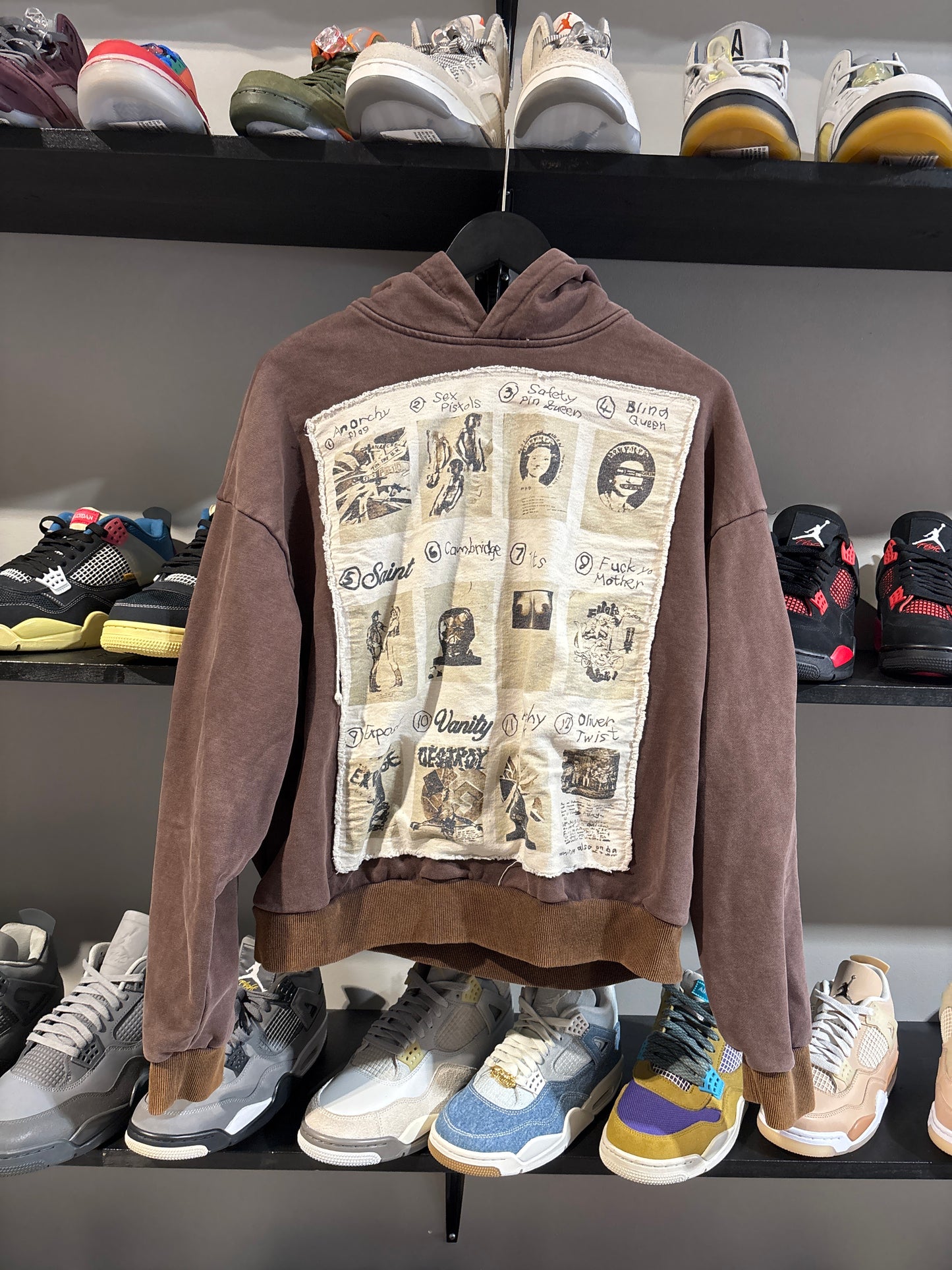 Saint Vainty Hoodie Brown