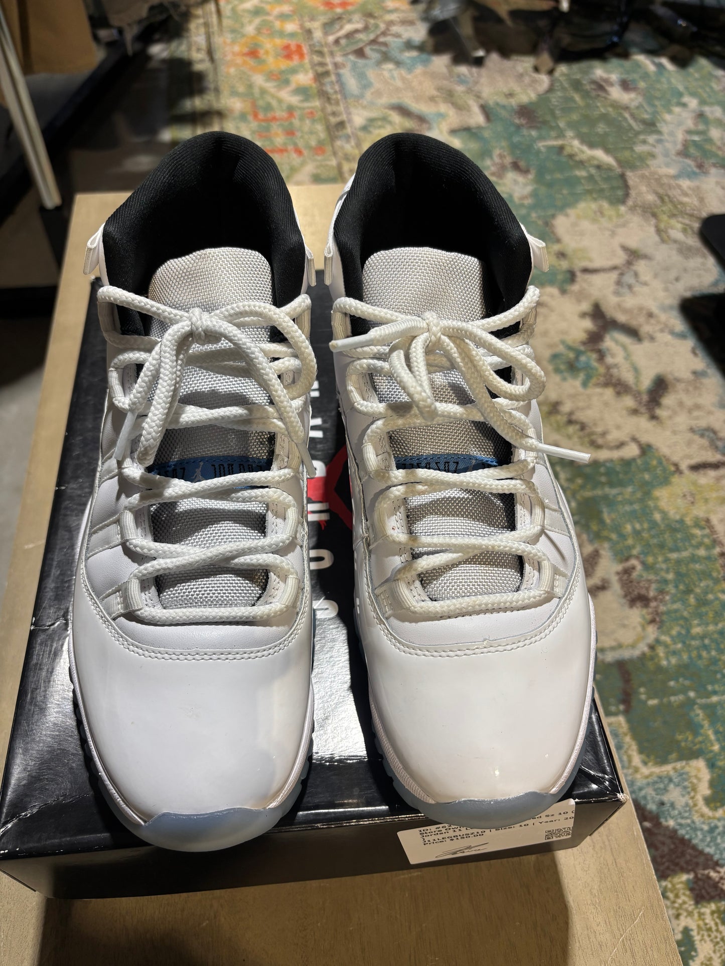 Jordan 11 Legend Blue Used Sz 10 (1)