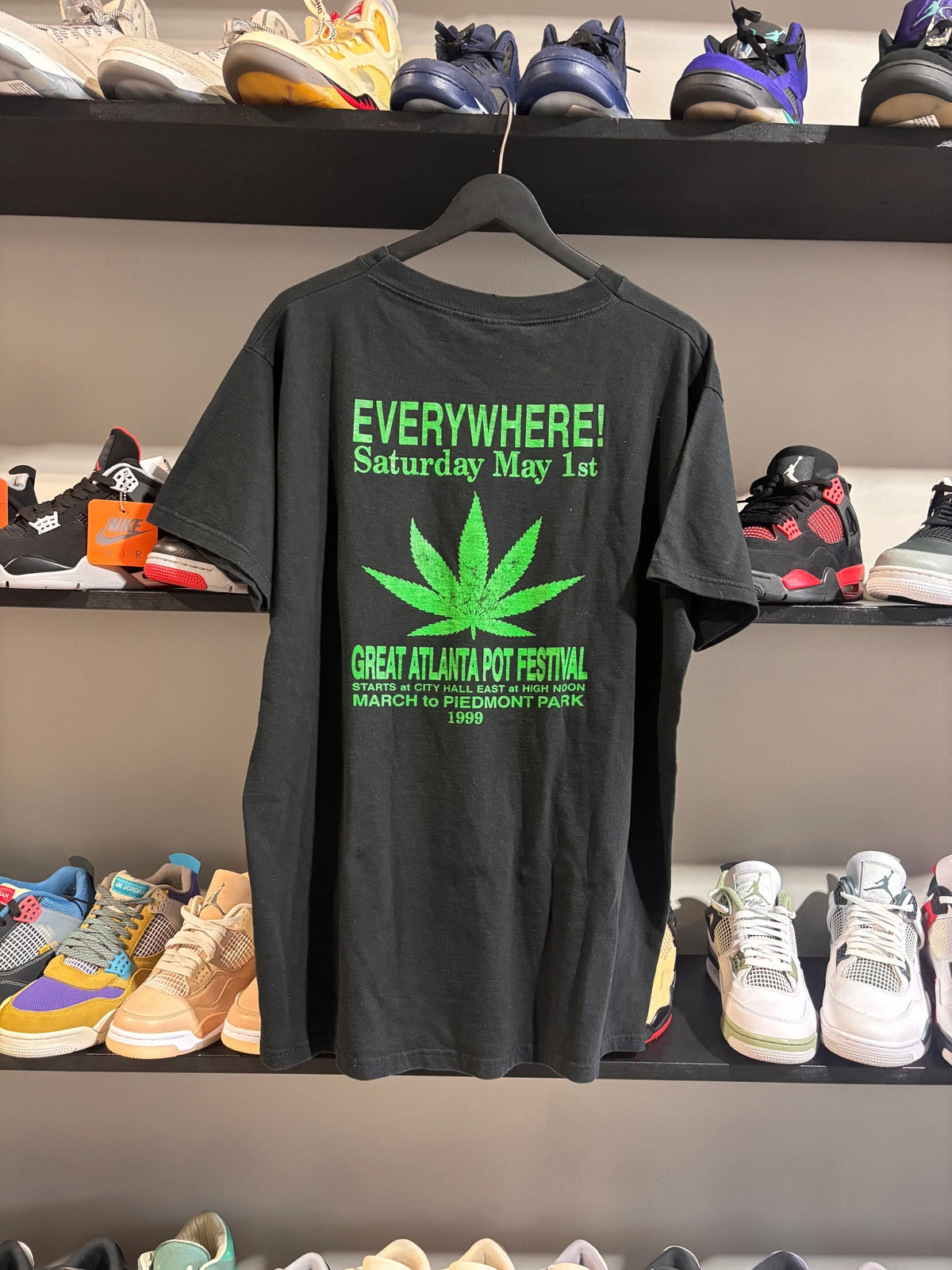 Vintage Marijuana March Tee 99' - Pre-Owned