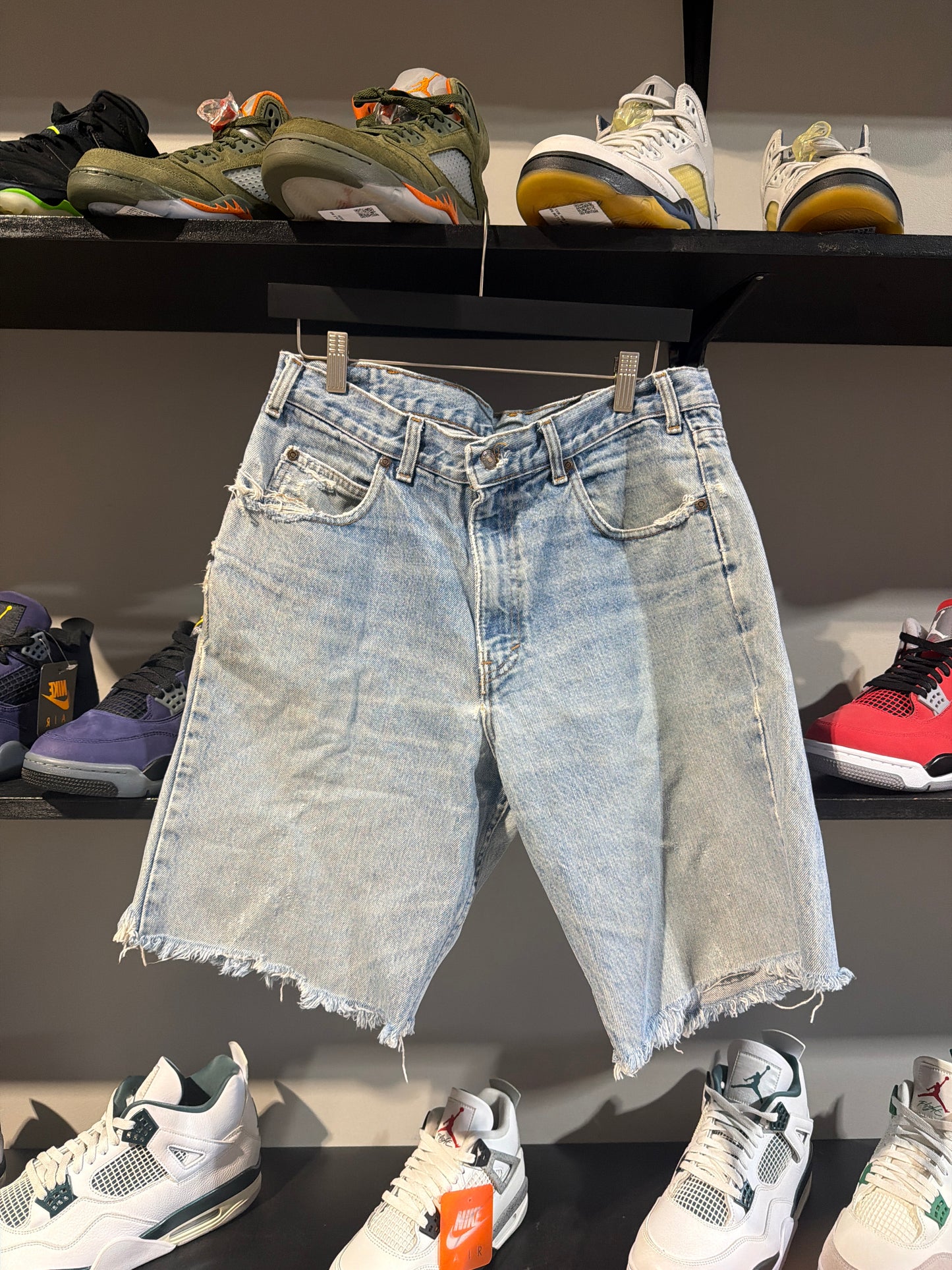 Vintage Light Denim Shorts