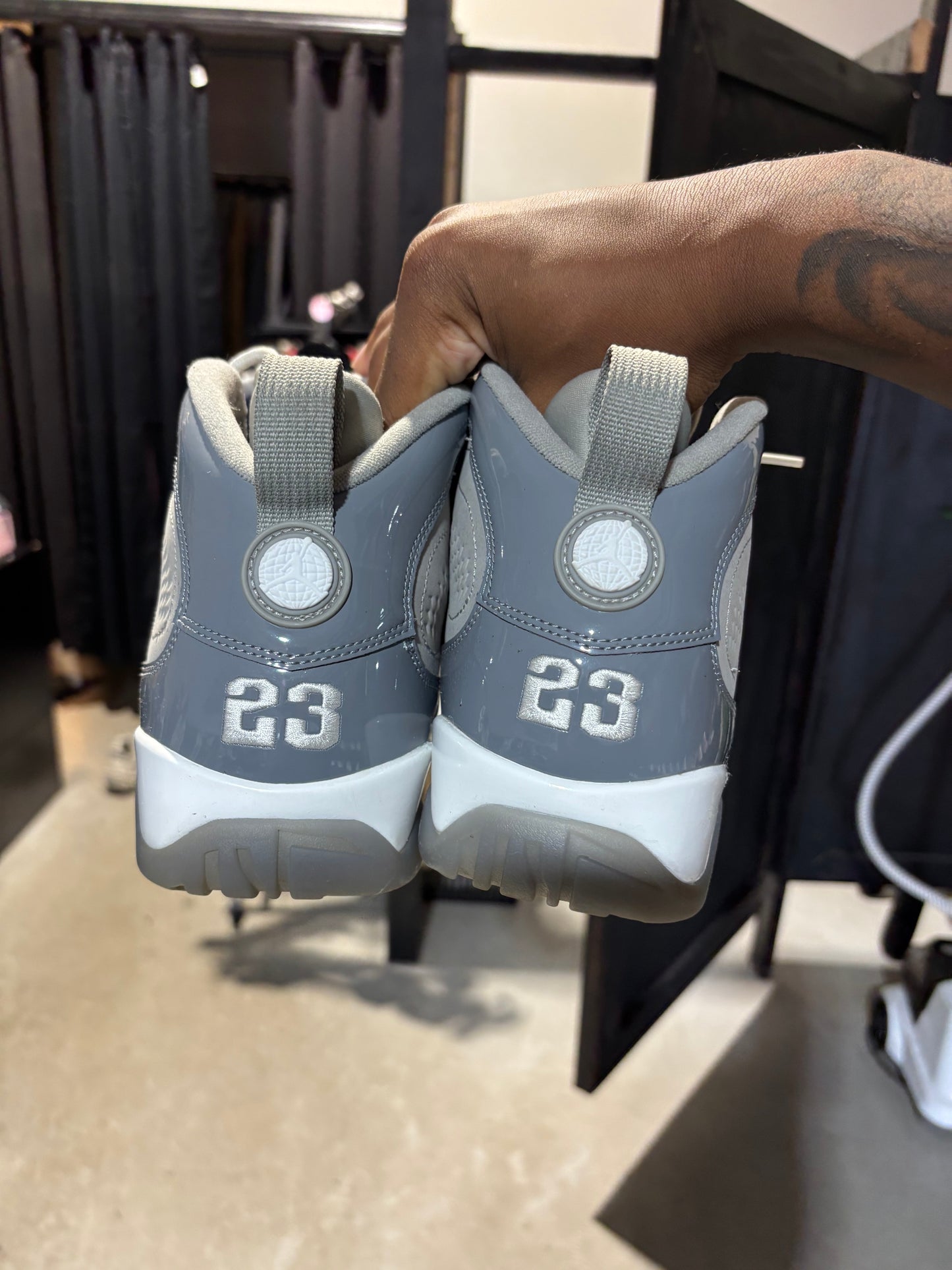 Jordan 9 Cool Grey Used Sz 12 RB