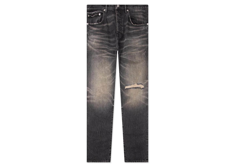 Purple Jeans Fade Black