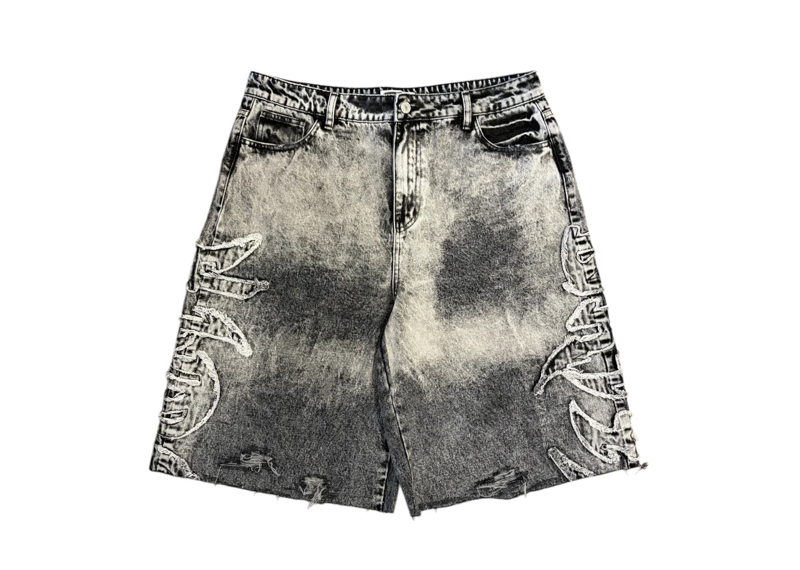 Dirty South Apparel  black Jean Shorts
